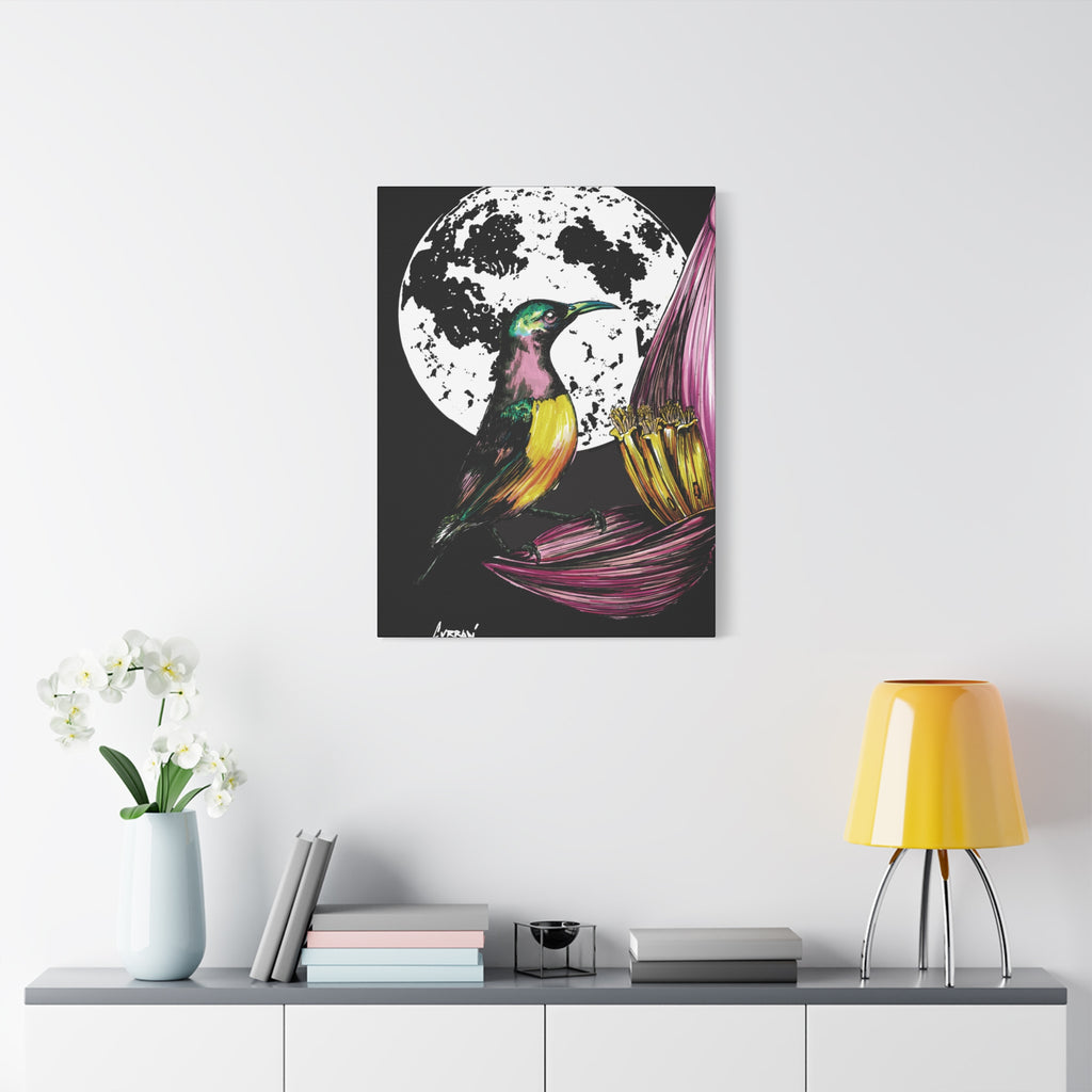 Hummingbird Wall Art Print of the Original, hand drawn
