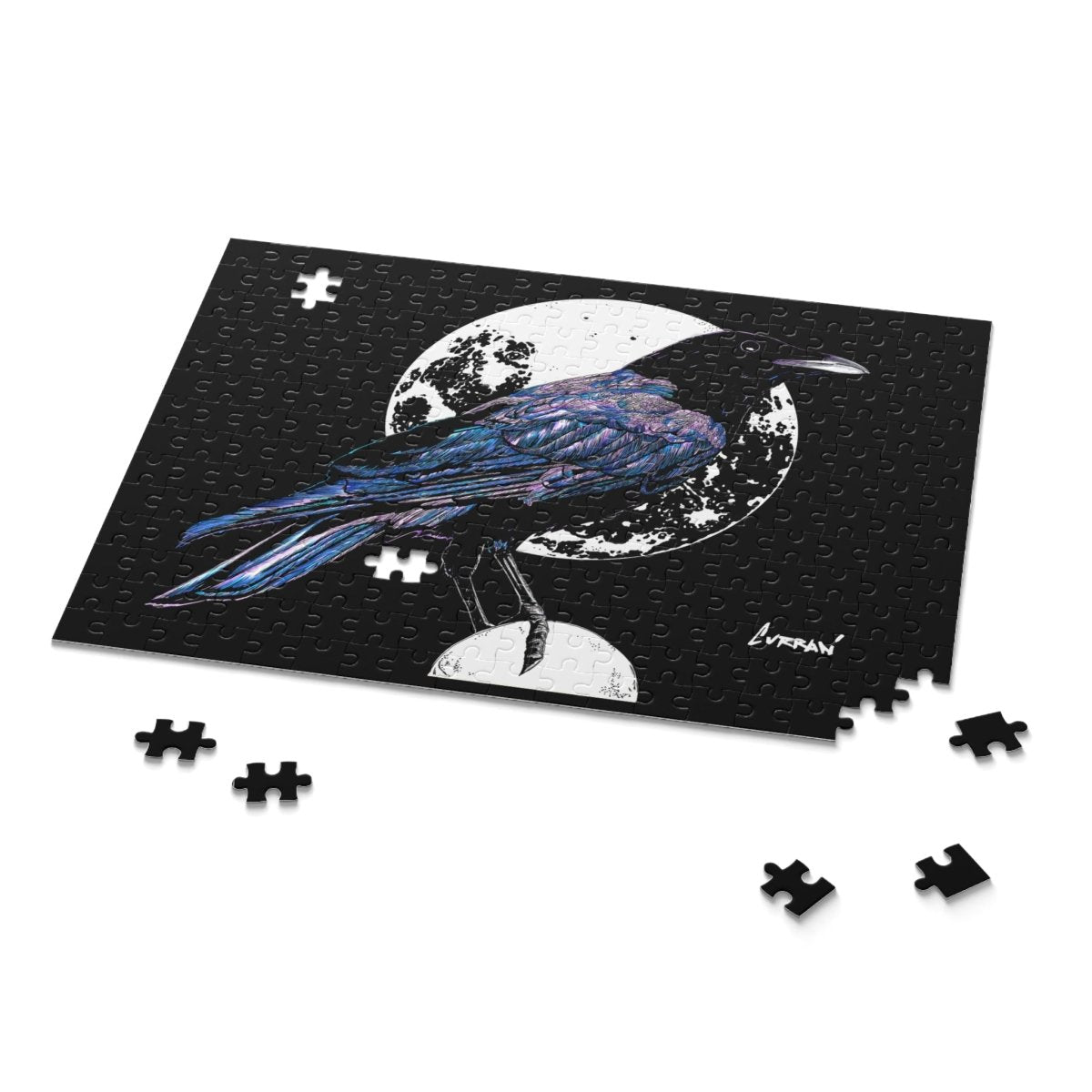 500 - Piece Crow Puzzle for Nature Lovers - Curran Artworks