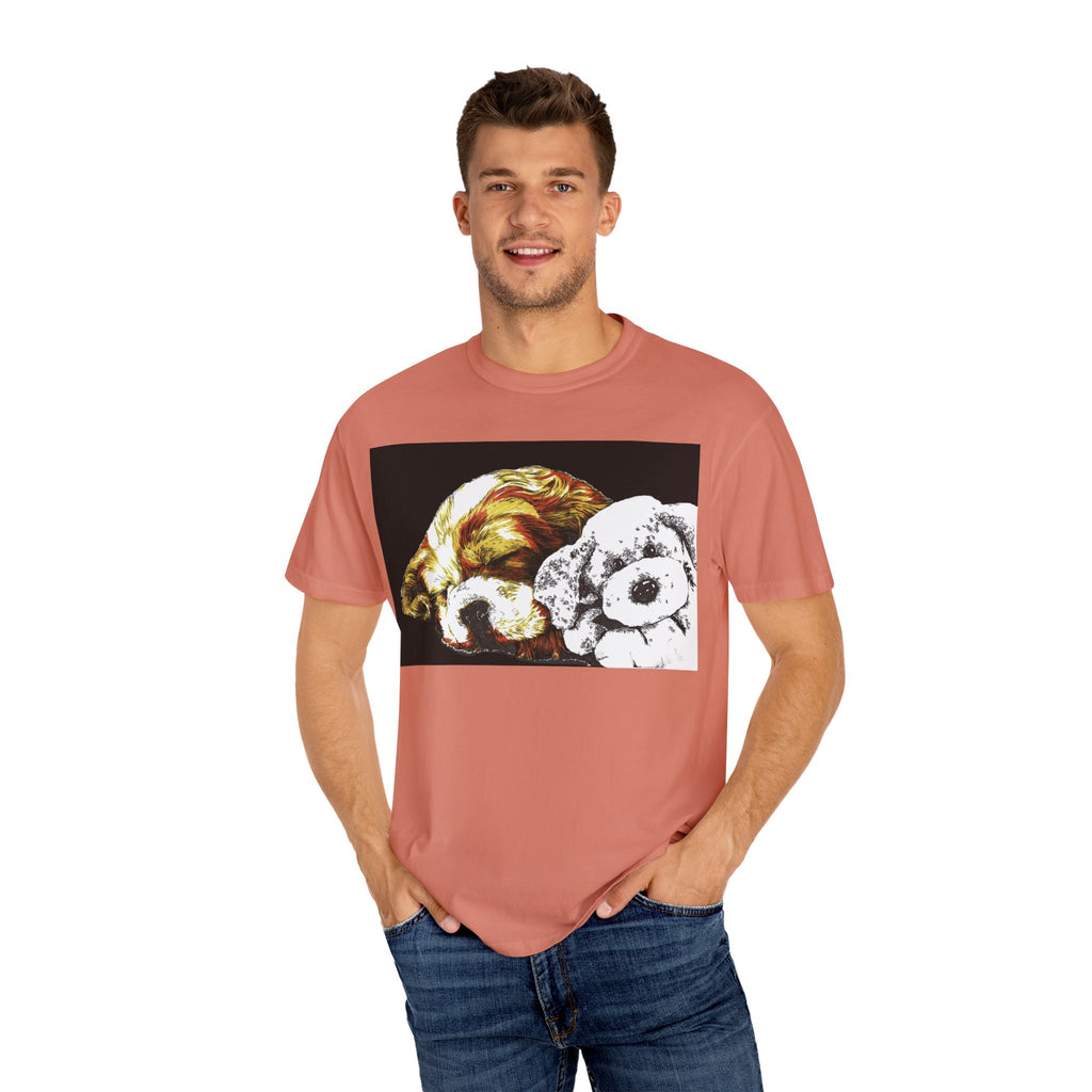 Cocker Spaniel T-shirt - Hand Drawn Art Design