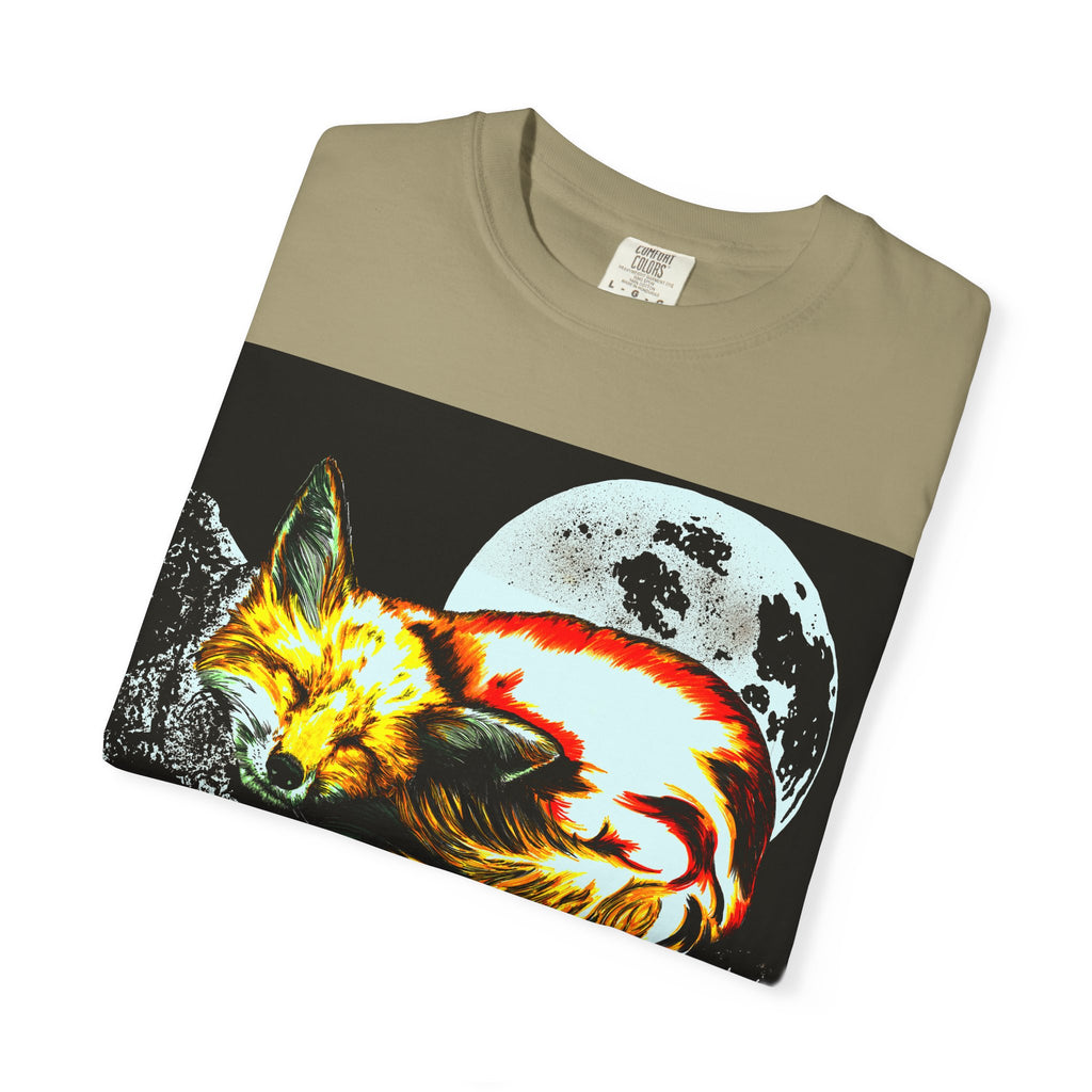 Dreamy Red Fox Graphic Unisex T-Shirt - Night Vibes