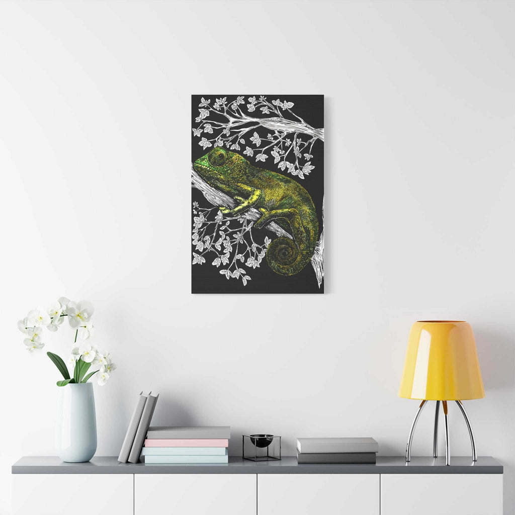 Chameleon in Tree Wall Art Print of the Original wall art