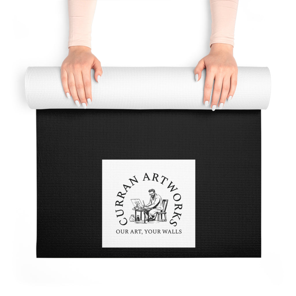 Goldendoodle Yoga Mat, Artistic Yoga Mat, Dog Lover Yoga Mat