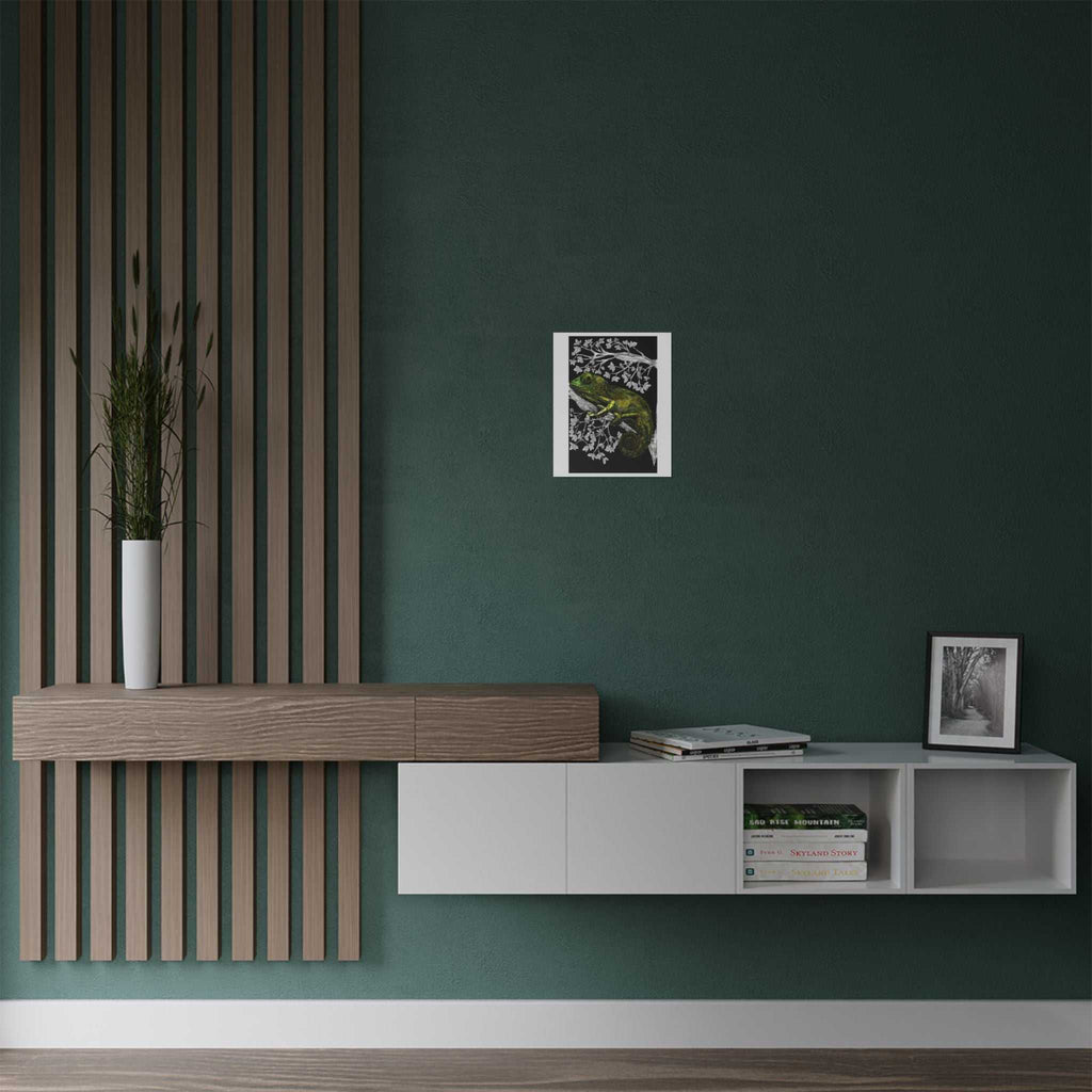 Transform your walls with our stunning Chameleon Satin Poster - 300gsm Wall Art for Nature Lovers. Elevate your space with vibrant colors!