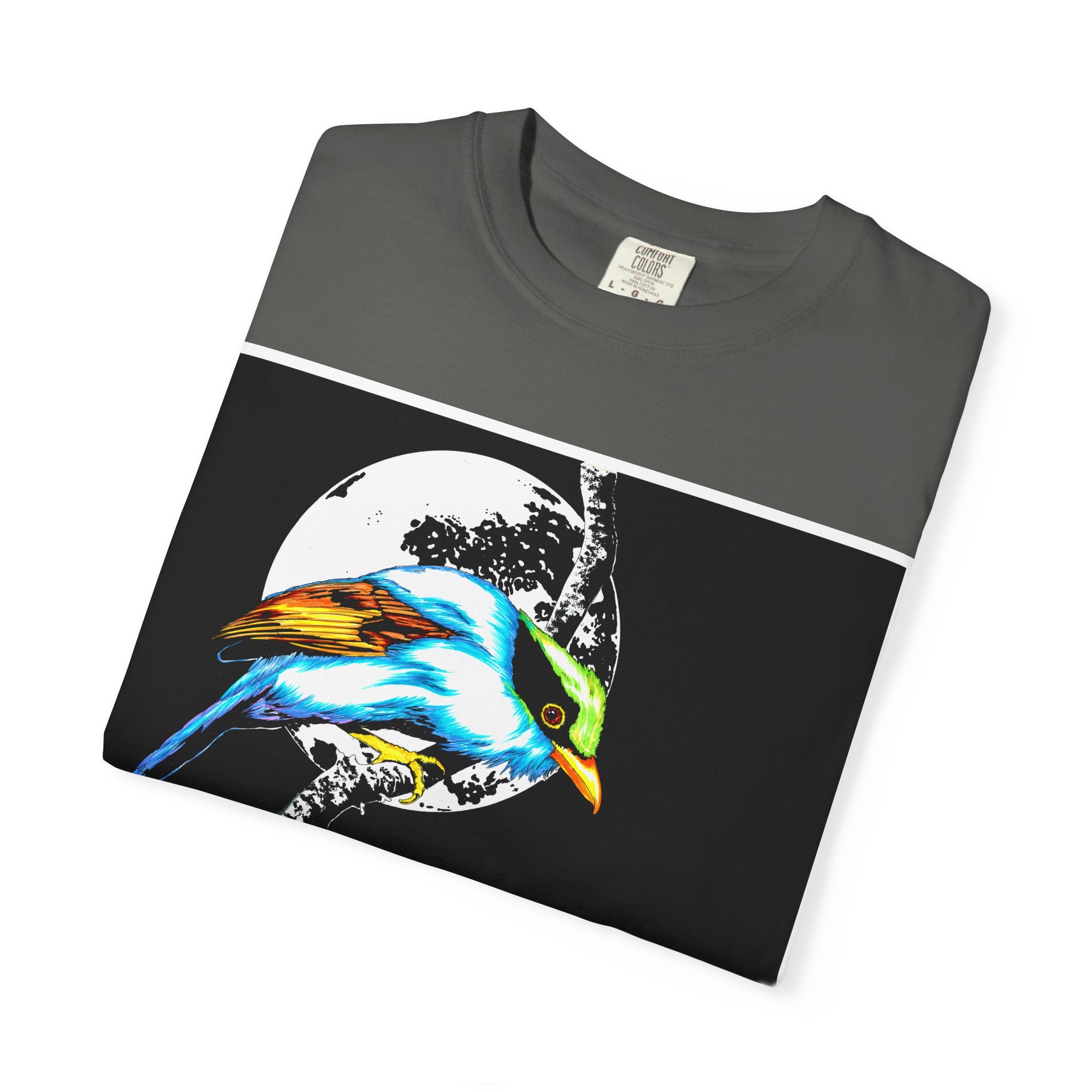 Colorful Bird Graphic Unisex T-Shirt - Nature Lover Apparel