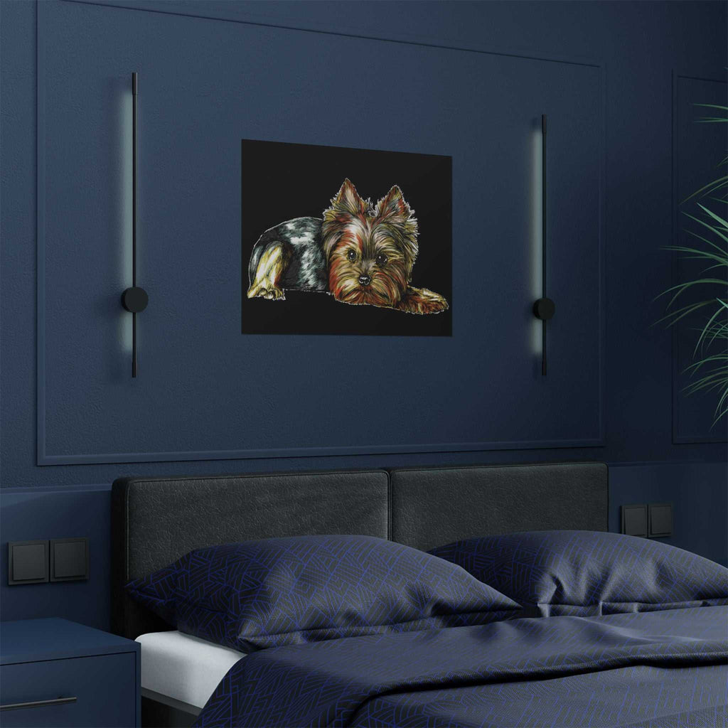 Yorkshire Terrier Satin Poster