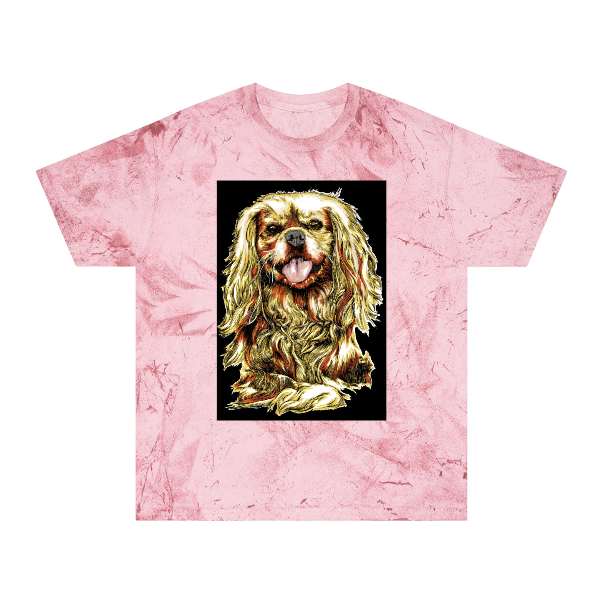 Colorful Dog Art Unisex T Shirt Perfect Gift for Pet Lovers