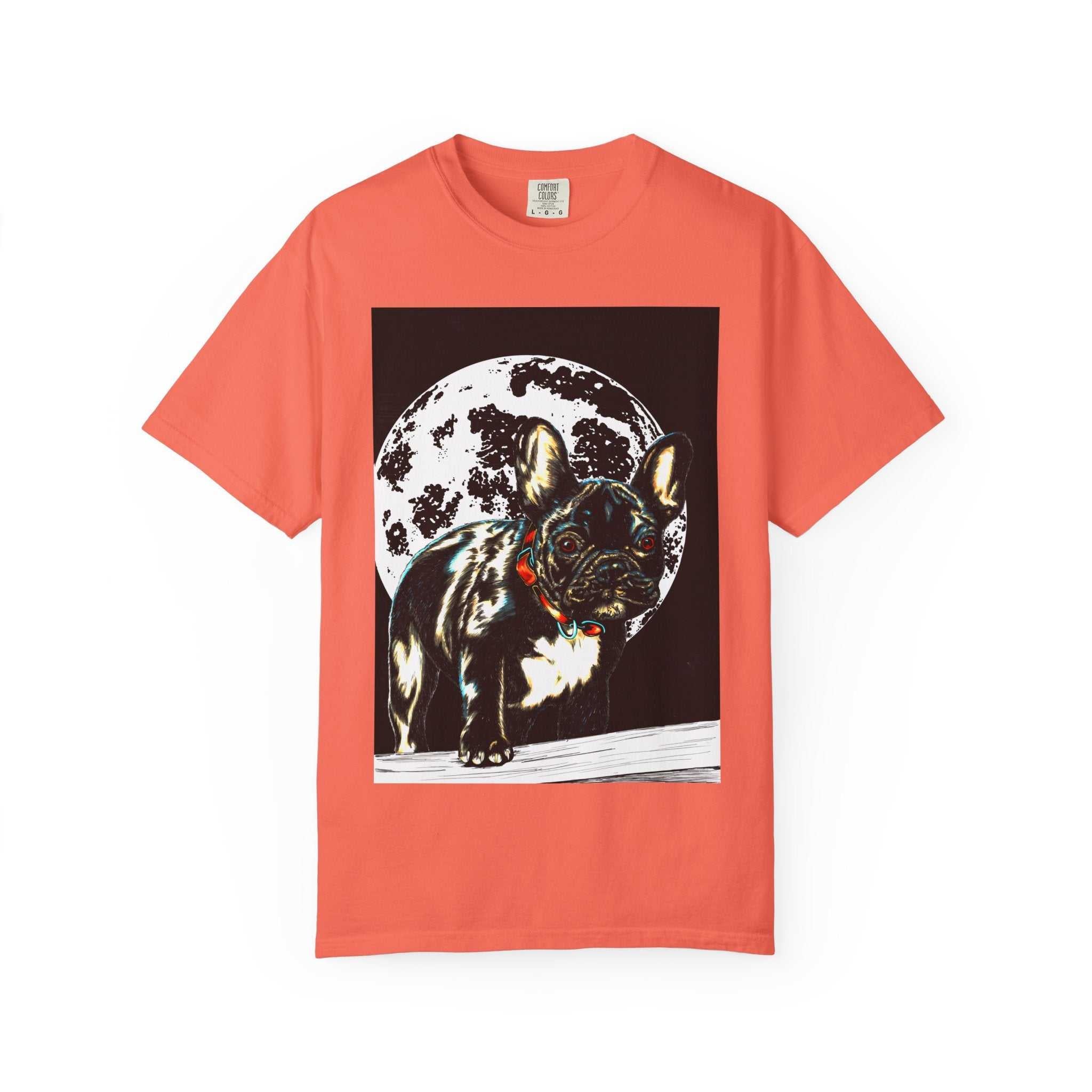 Moonlit French Bulldog Unisex T-Shirt - Pet Lovers Gift