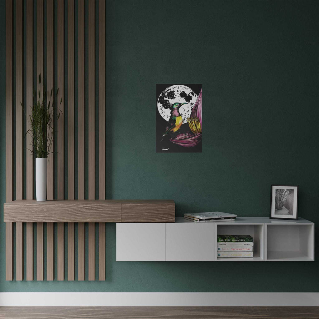 Discover the perfect addition to your nature-inspired decor with our Vibrant Bird Satin Poster - Art Print for Nature Lovers. Brighten up your space today!