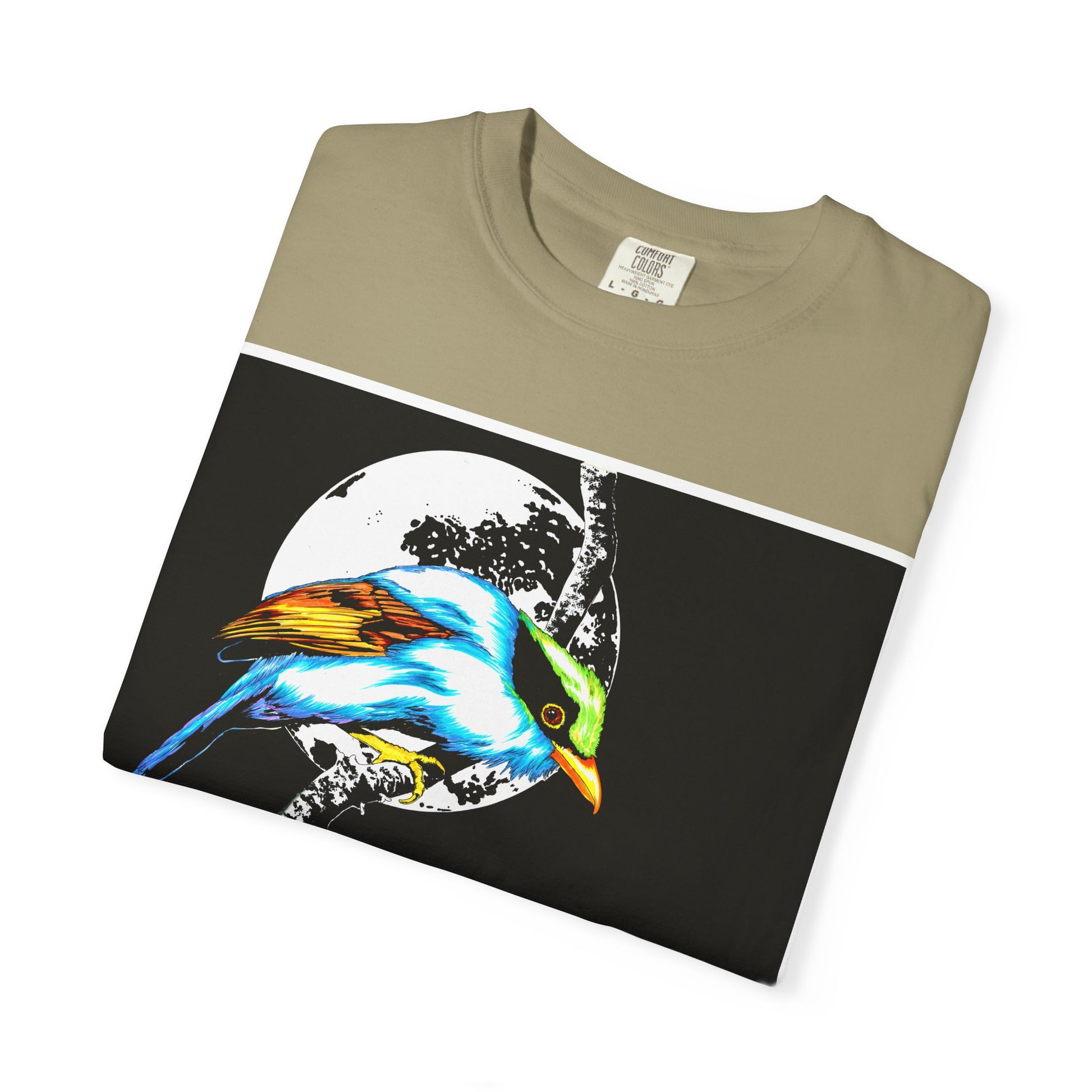 Colorful Bird Graphic Unisex T-Shirt - Nature Lover Apparel