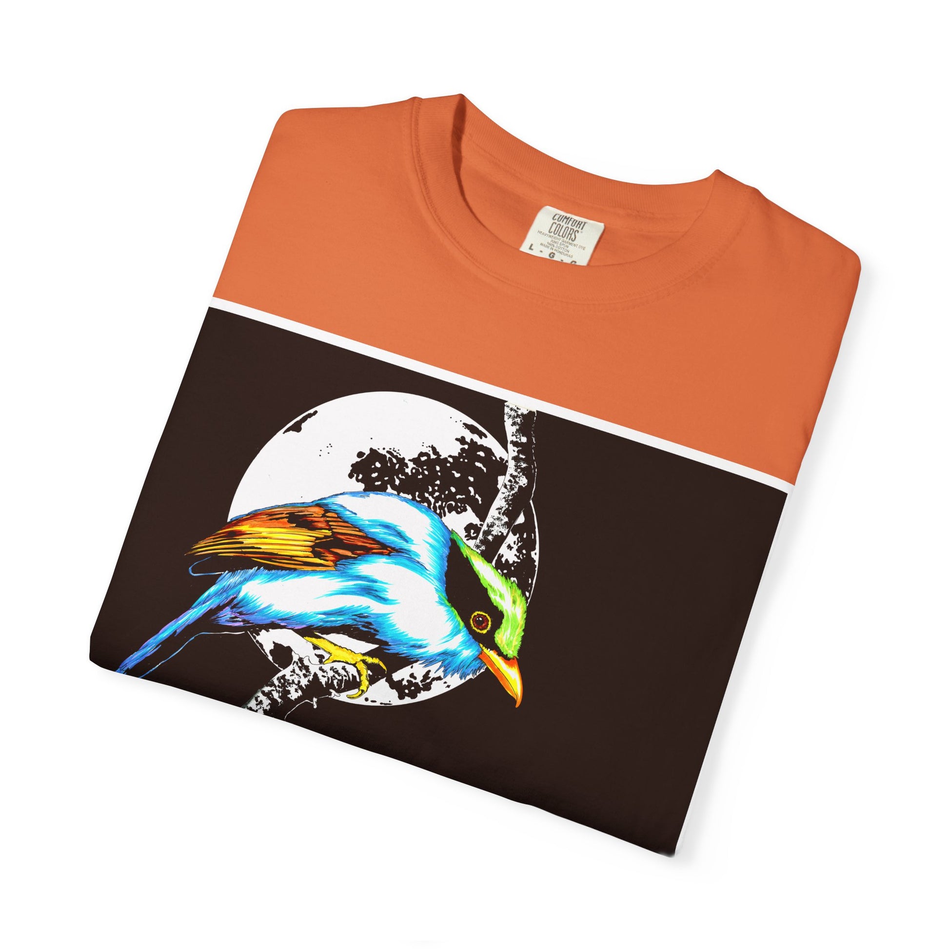 Colorful Bird Graphic Unisex T-Shirt - Nature Lover Apparel