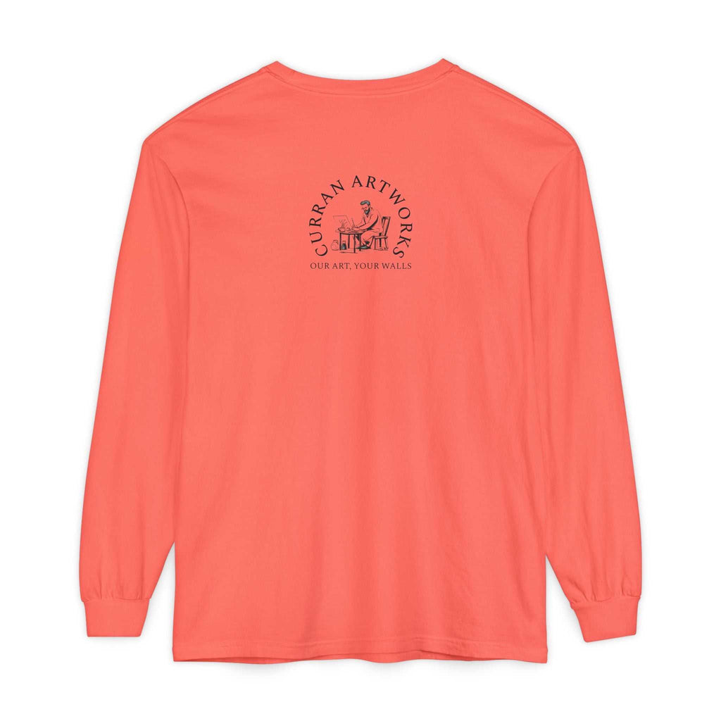 Moonlit Stag Long Sleeve T-Shirt - Unisex Nature Apparel