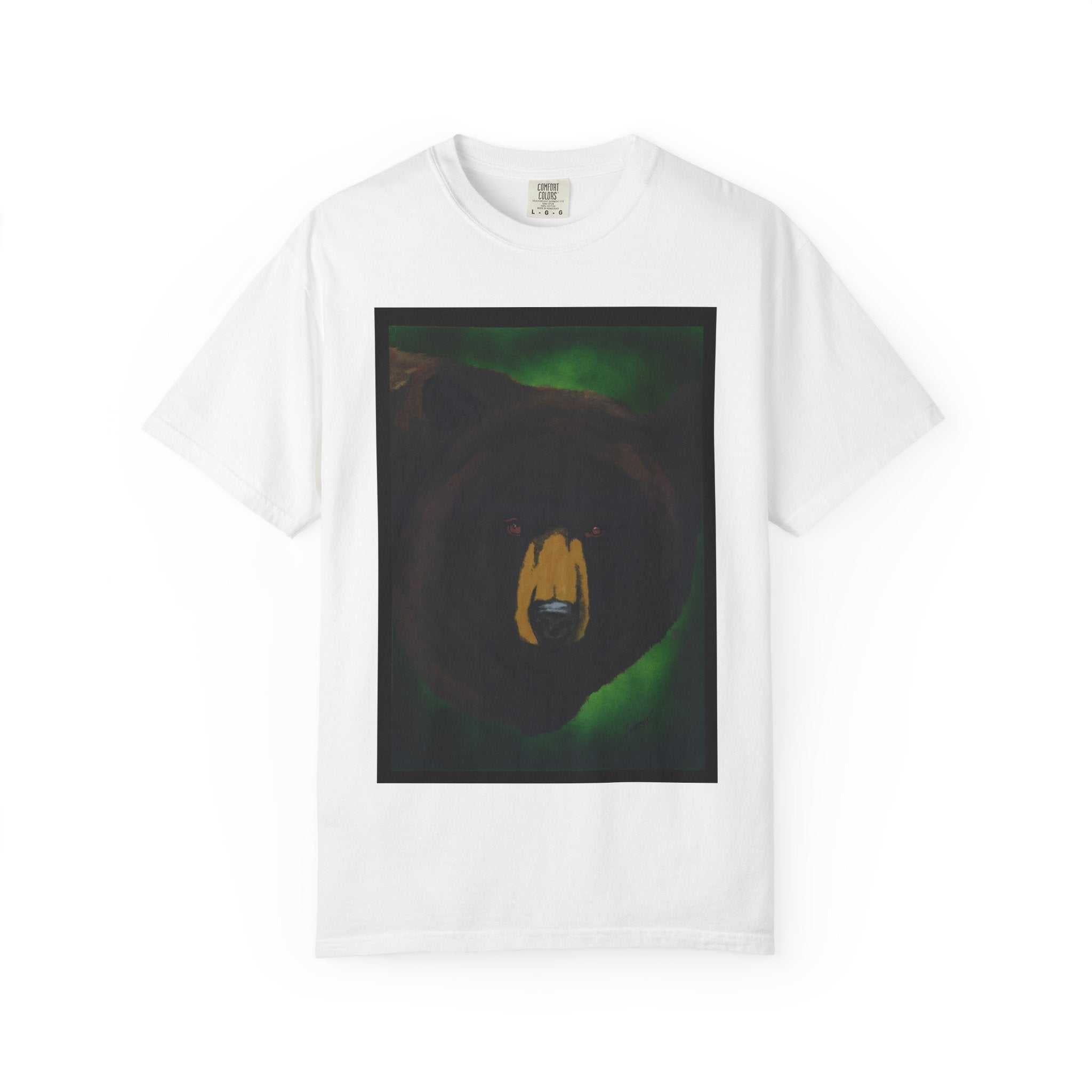 Brown Bear Unisex Garment-Dyed T-Shirt - Nature Apparel