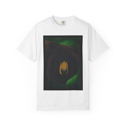 Brown Bear Unisex Garment-Dyed T-Shirt - Nature Apparel