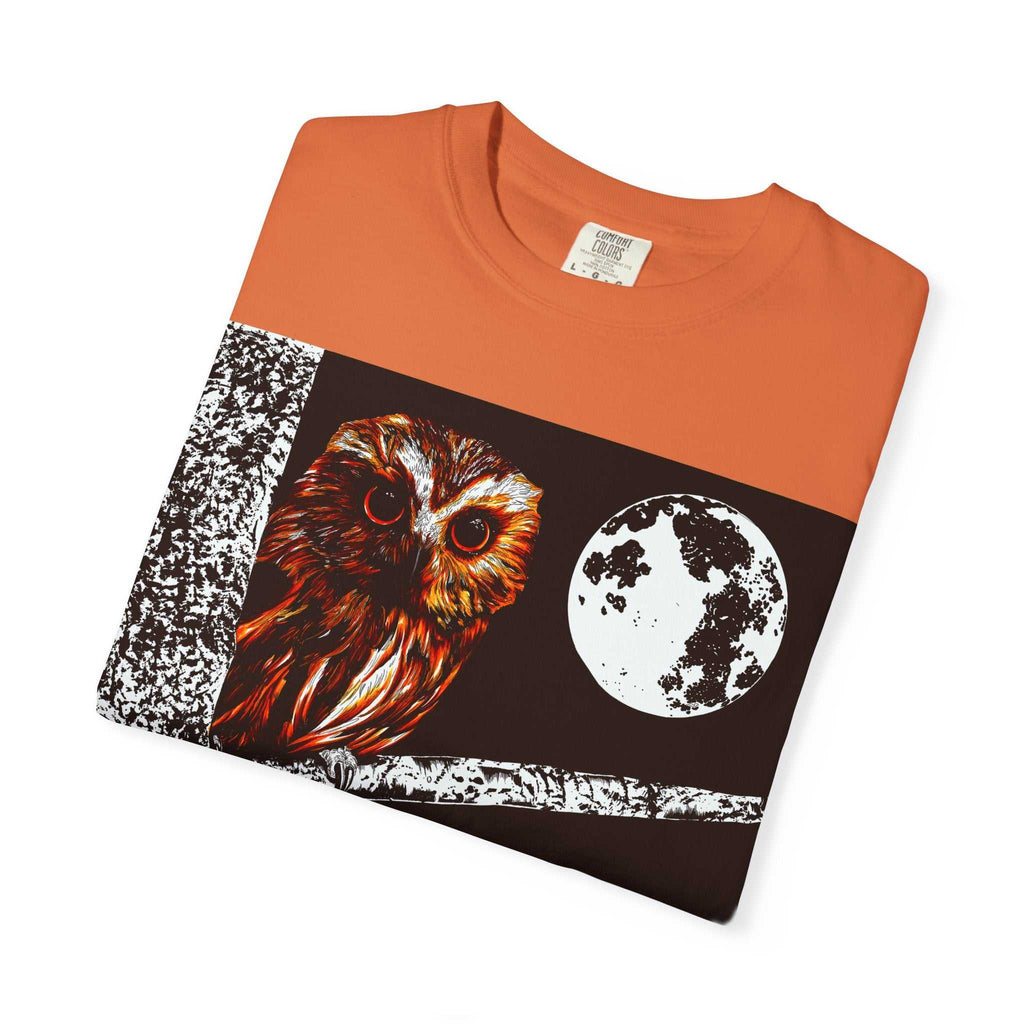 Moonlit Owl Unisex T-Shirt - Nature-Inspired Graphic Tee