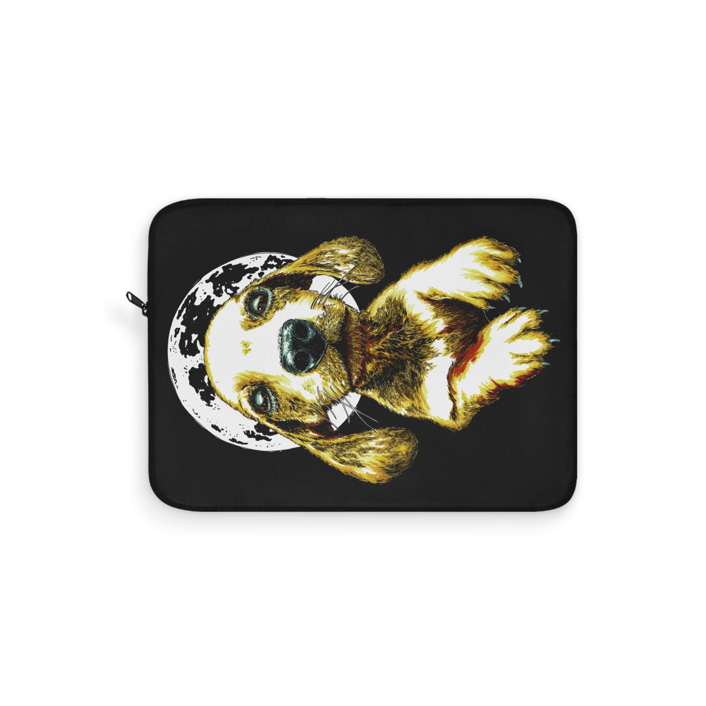 Moonlit Dog Laptop Sleeve - Stylish & Protective Case for Pet Lovers