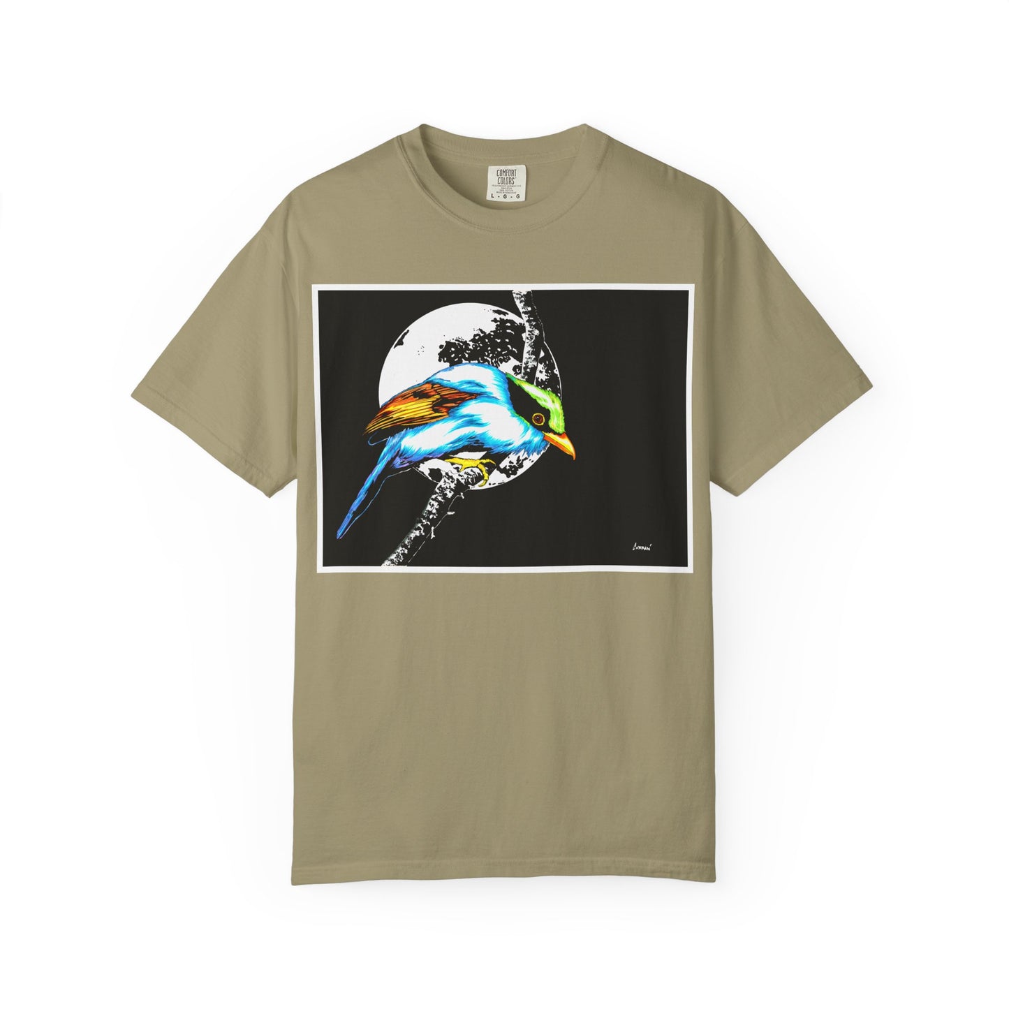 Colorful Bird Graphic Unisex T-Shirt - Nature Lover Apparel