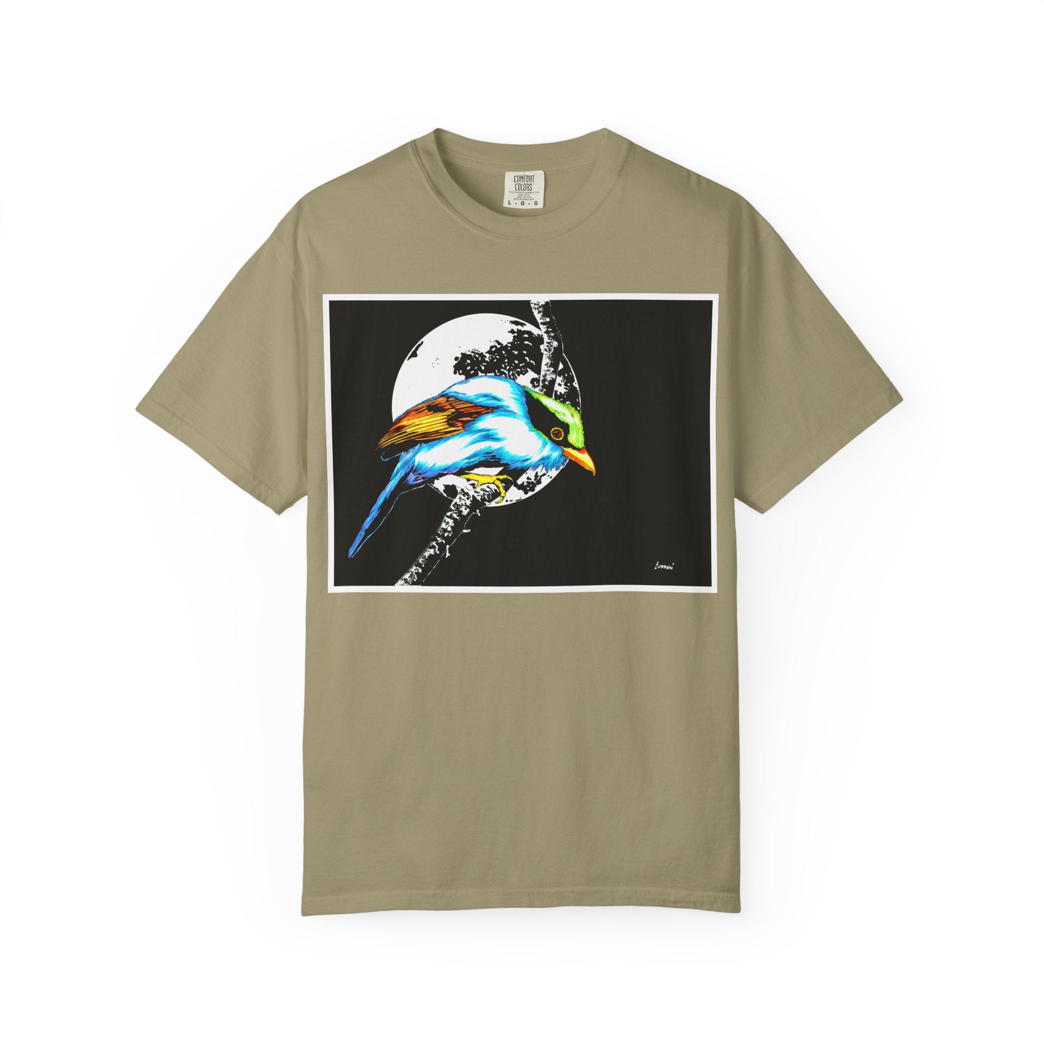 Colorful Bird Graphic Unisex T-Shirt - Nature Lover Apparel