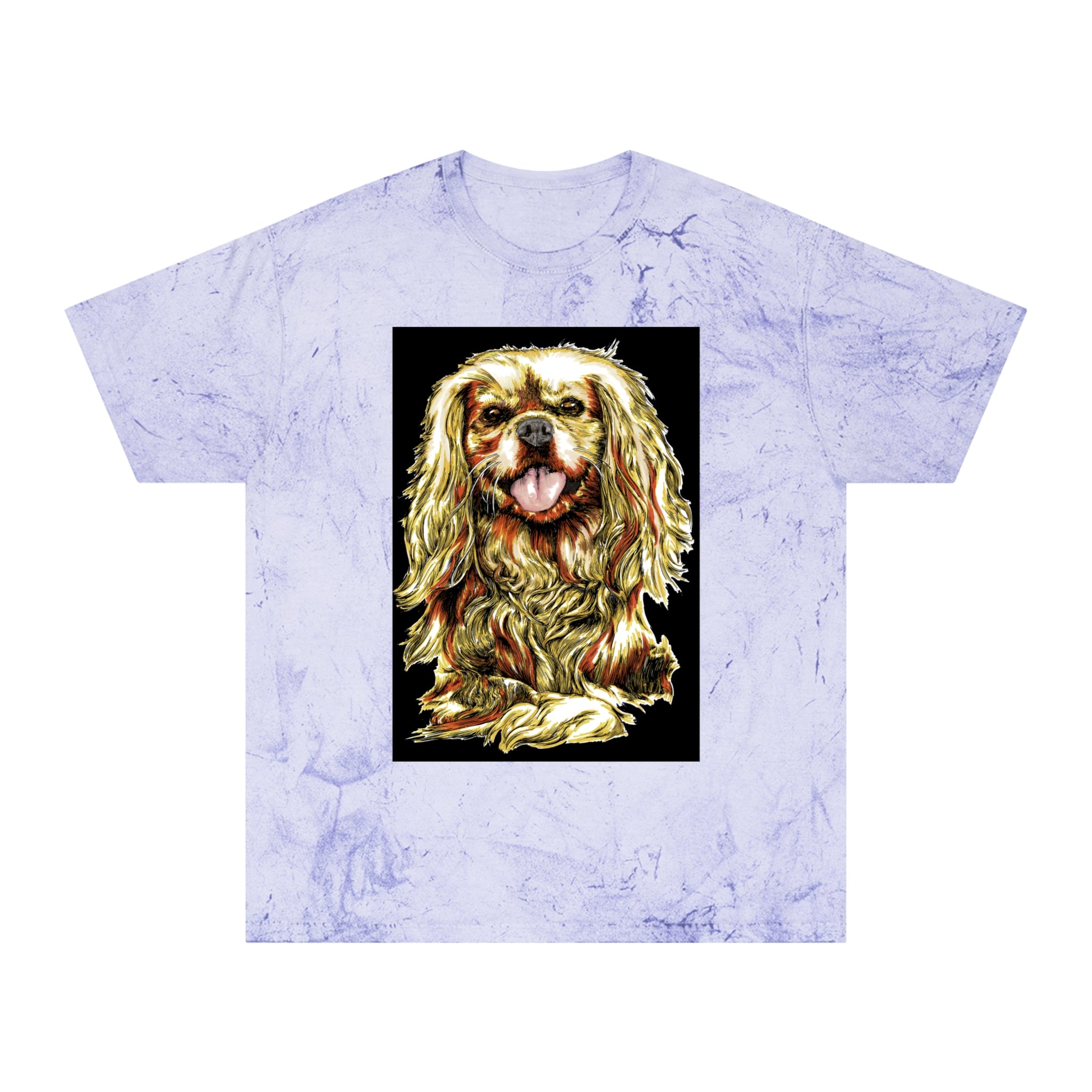 Colorful Dog Art Unisex T Shirt Perfect Gift for Pet Lovers