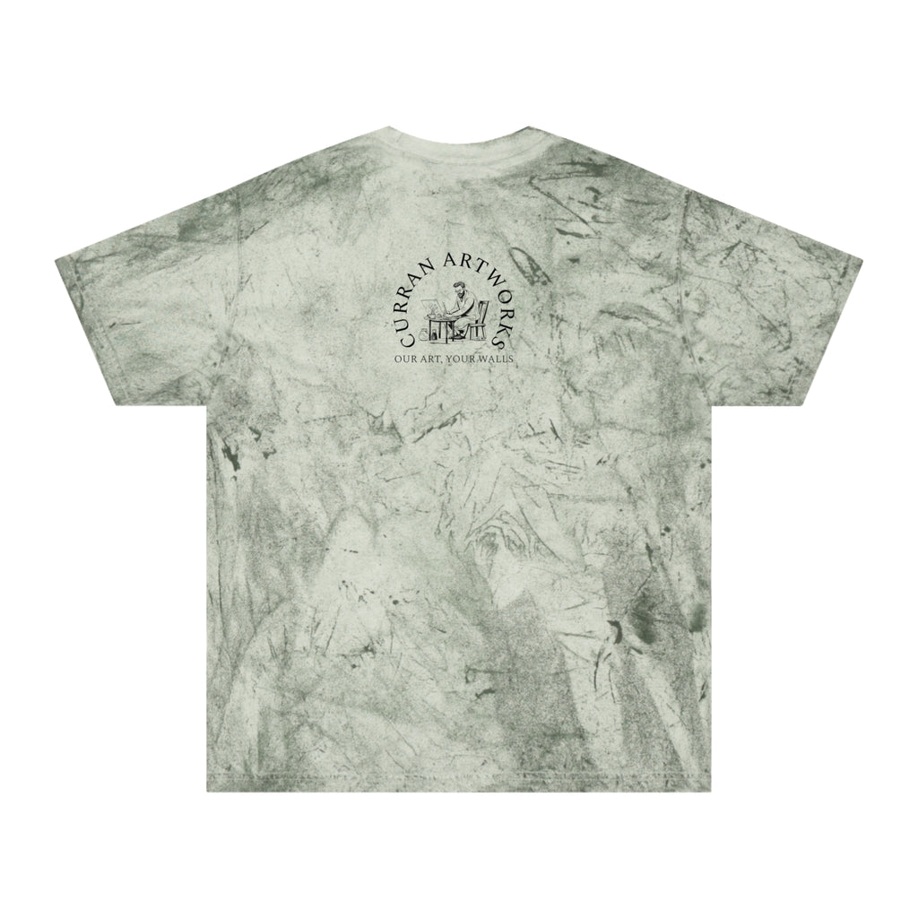 Color Blast Unisex T-Shirt with Playful Dog Design