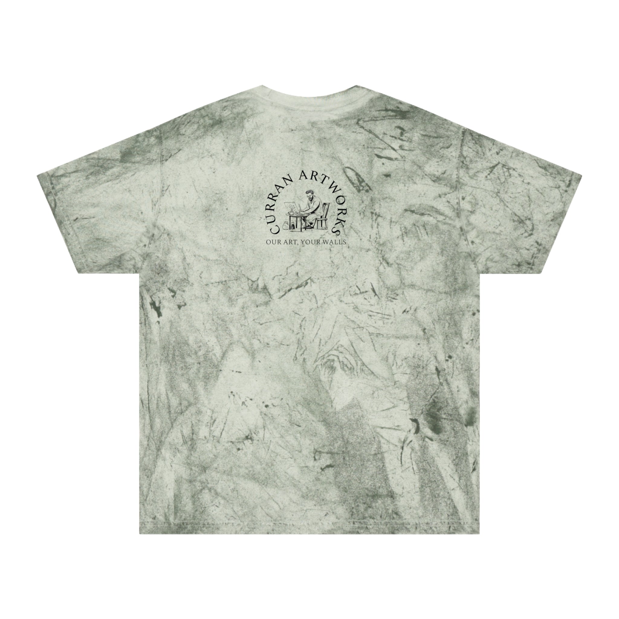 Color Blast Unisex T-Shirt with Playful Dog Design