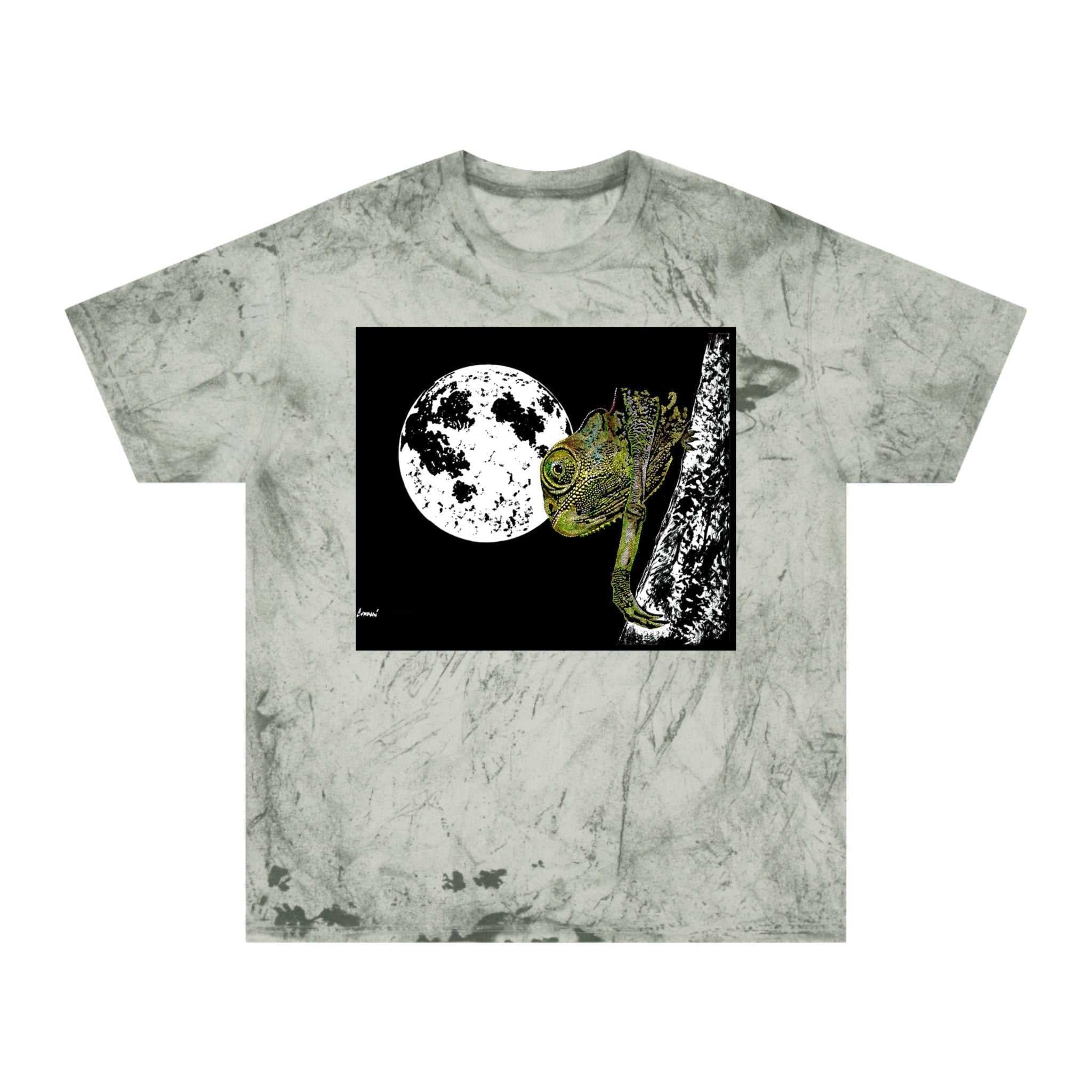 Chameleon Color Blast T-Shirt, Eco-Friendly, Nature-Inspired