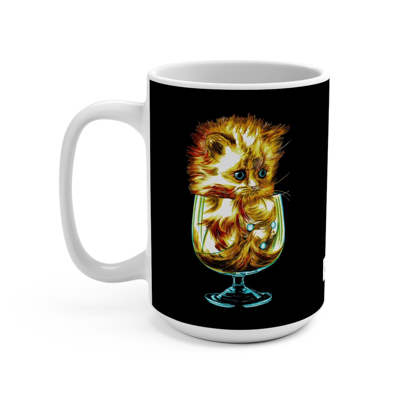 Kitten Mug 15oz - Perfect for Cat Lovers