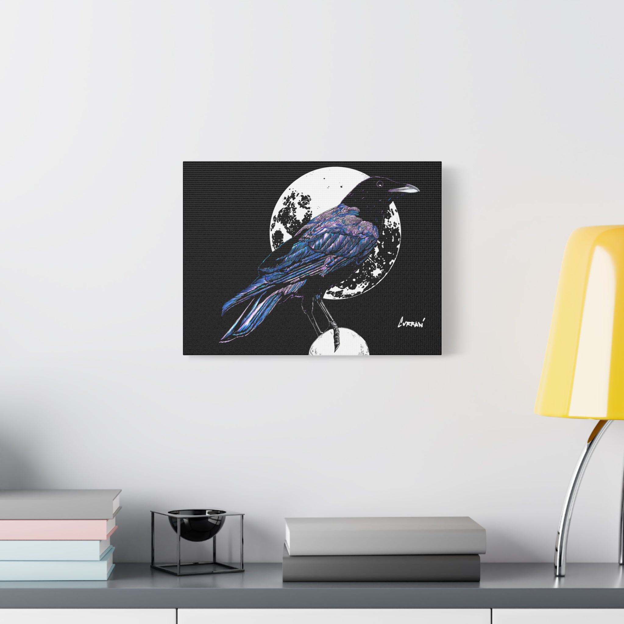 Crow Art – Original Hand-Drawn Unique, Detailed Illustration
