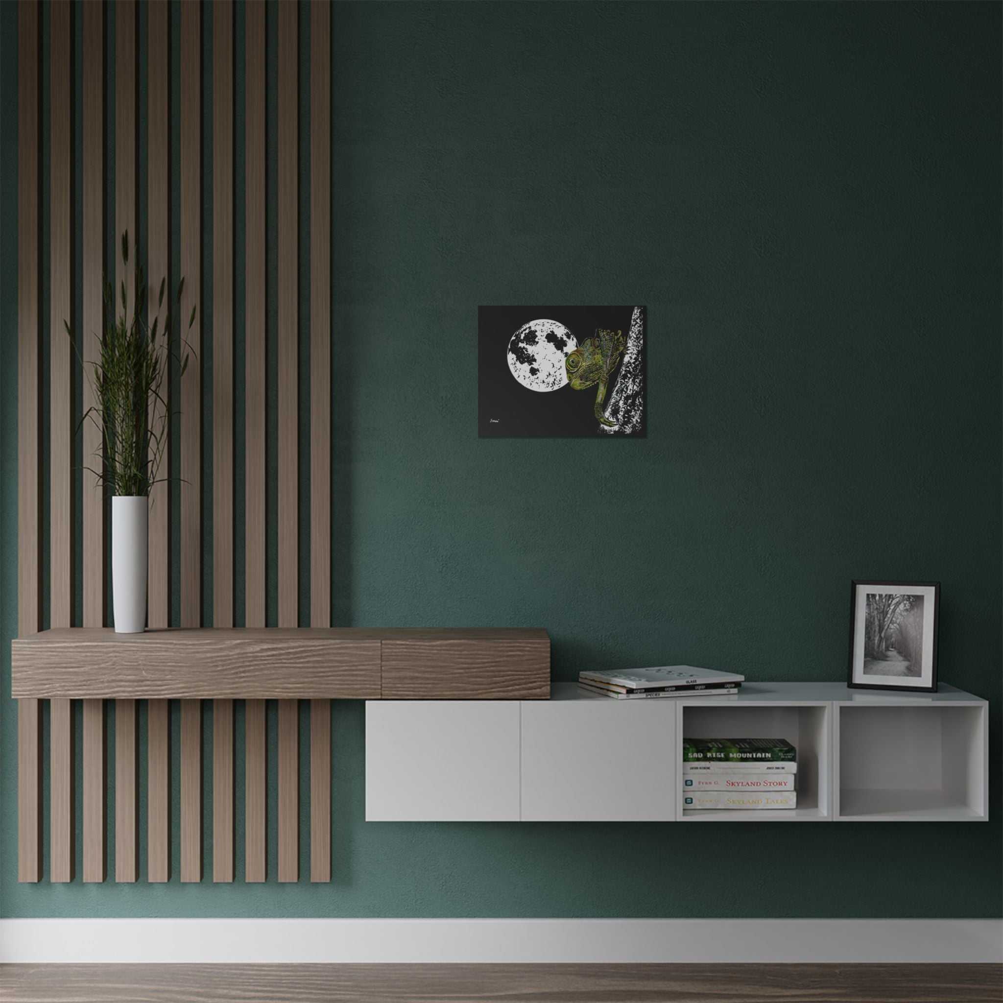 Chameleon Satin Poster - Art Print for Unique Home Decor