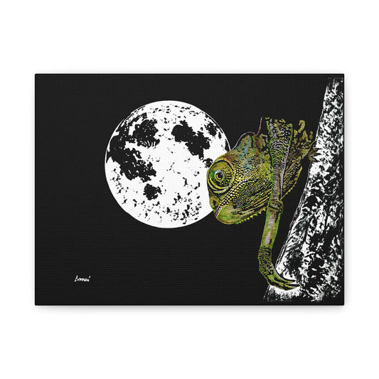 Chameleon Print of the Original, hand drawn wall art