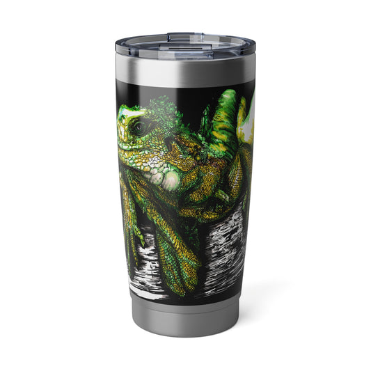 Iguana Art 20oz Tumbler, Original Hand Drawn