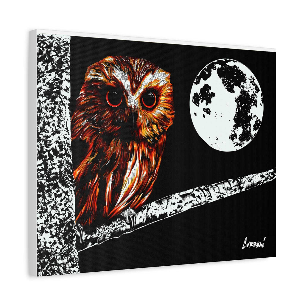 Owl in a Tree, print of my original hand drawn art
