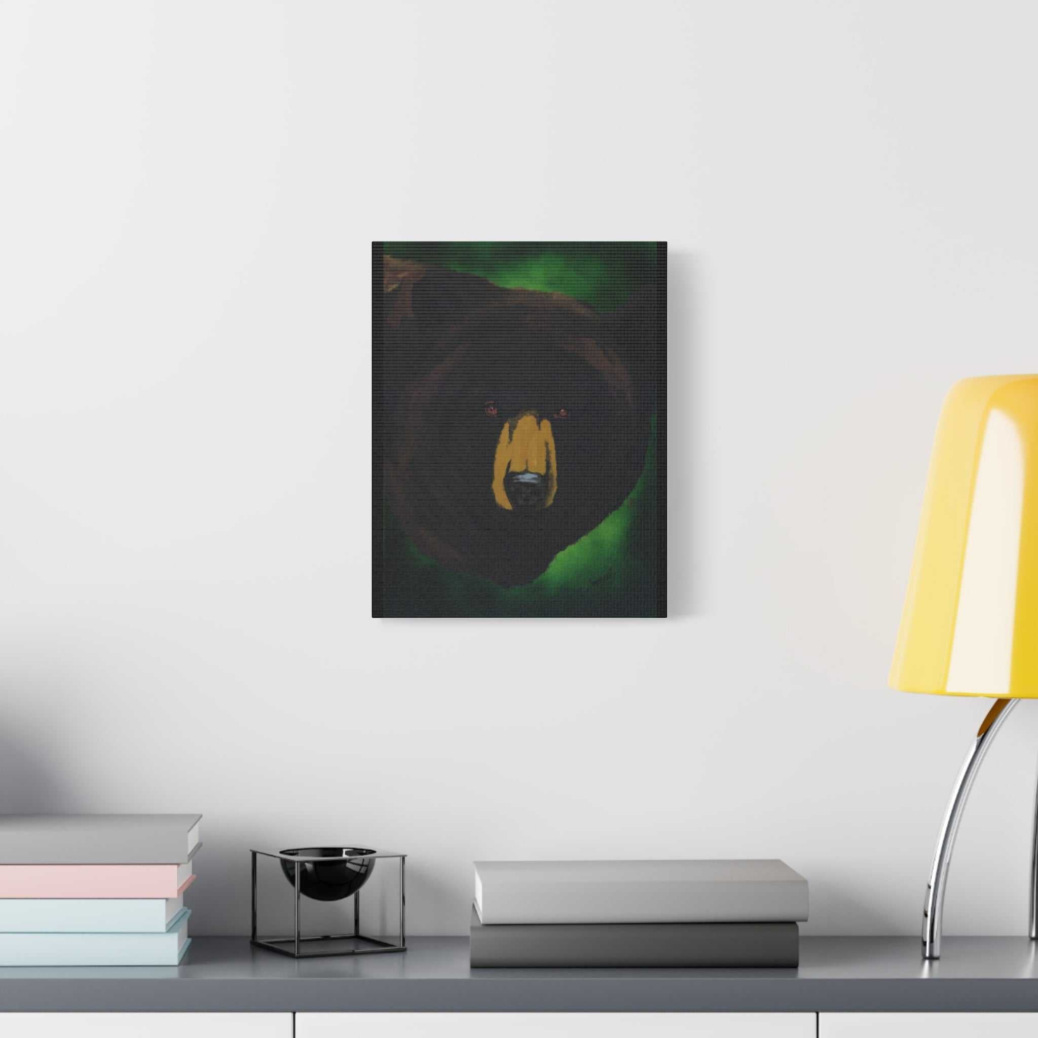 Brown Bear Wall Art, Brown Bear Art Print