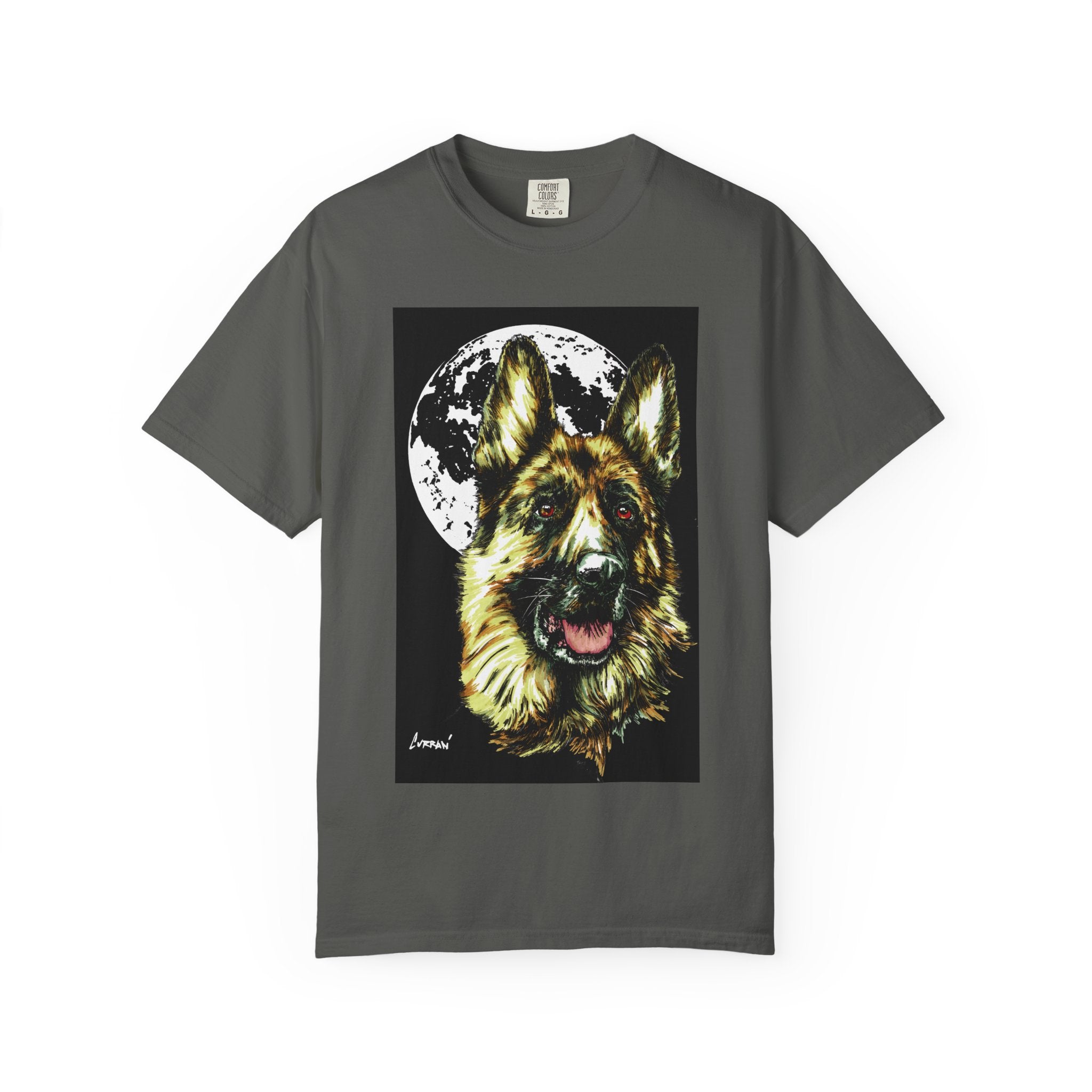 German Shepherd Hand Painted Unisex T-shirt