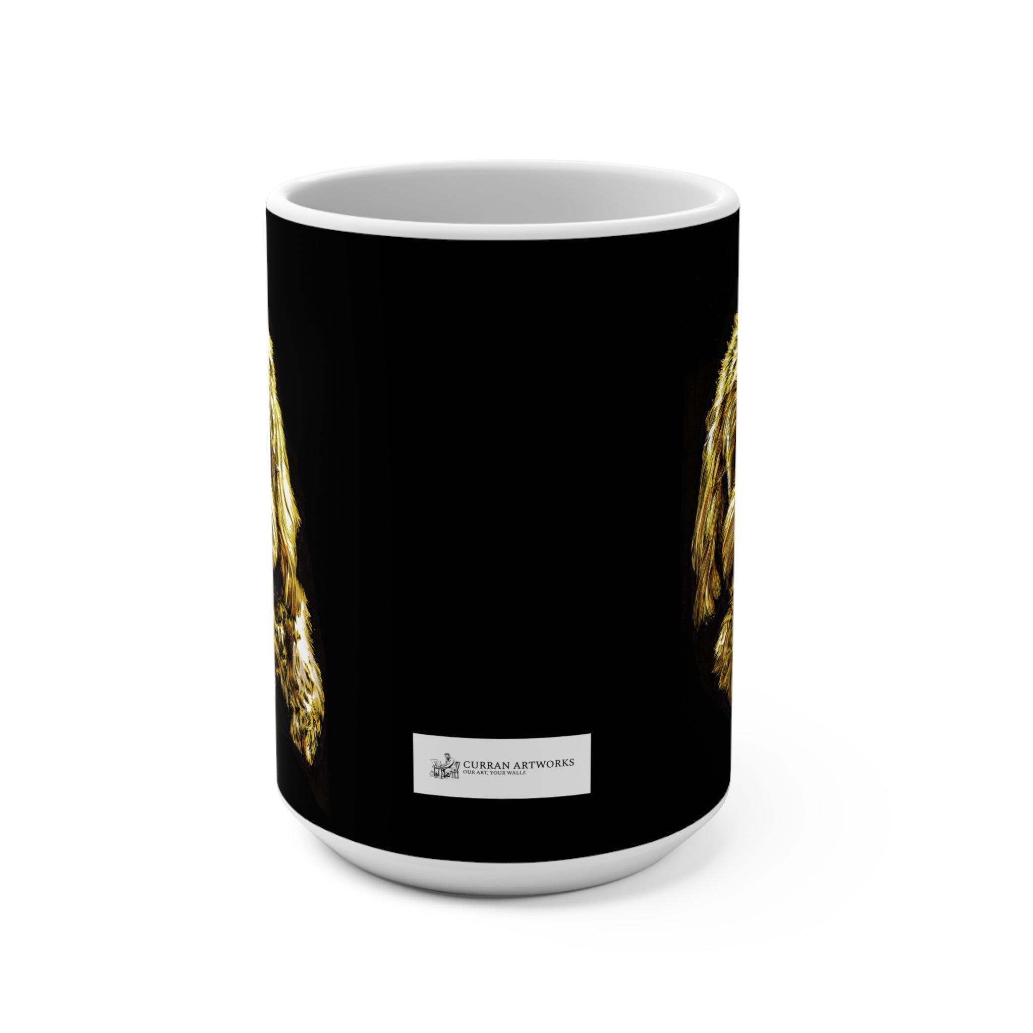 Adorable Puppy Mug - 15oz Ceramic Coffee Cup for Pet Lovers