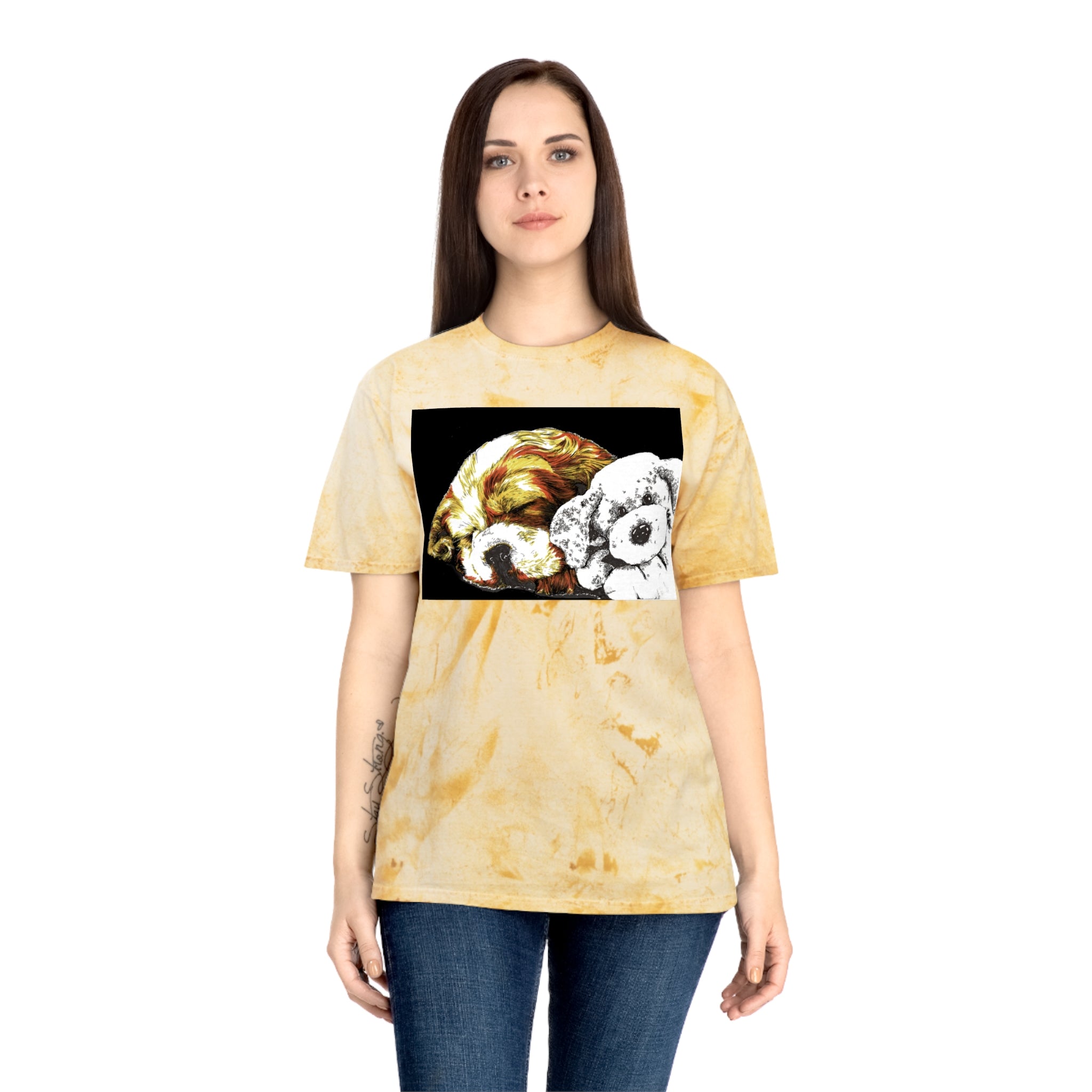 Color Blast Cocker Spaniel Unisex T-Shirt