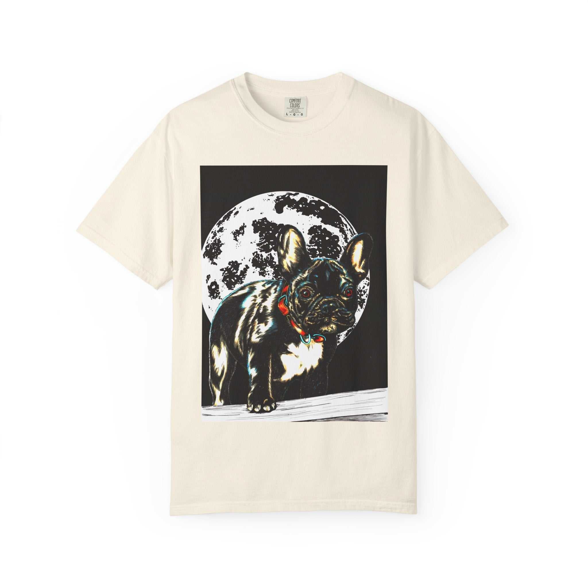 Moonlit French Bulldog Unisex T-Shirt - Pet Lovers Gift