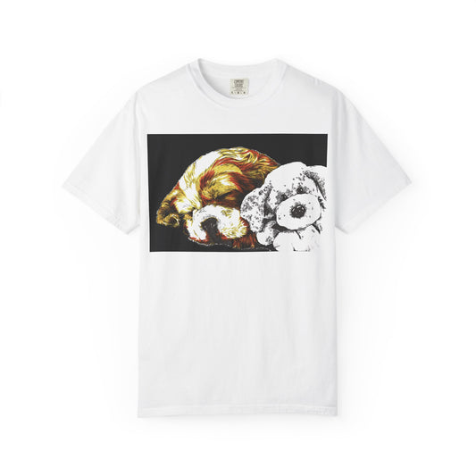 Cocker Spaniel T-shirt - Hand Drawn Art Design
