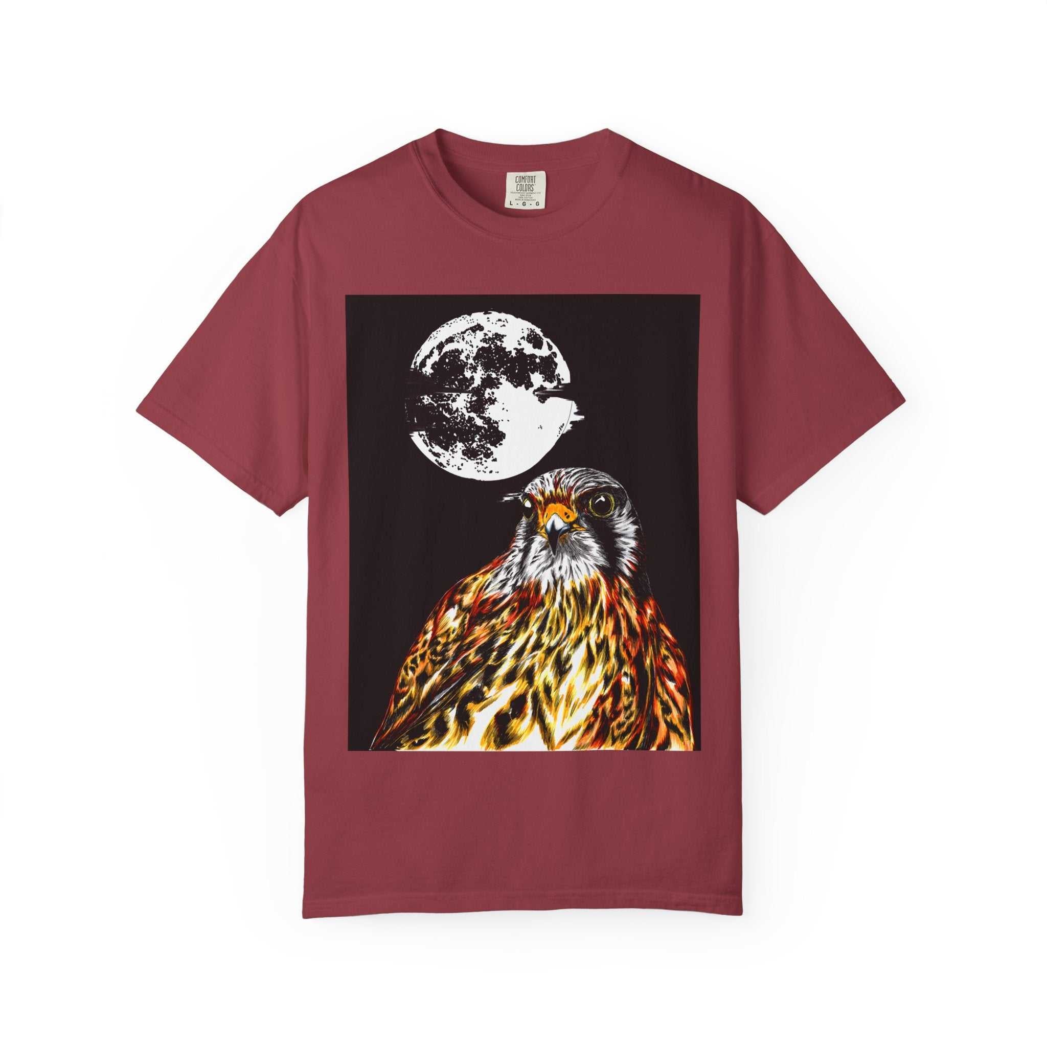 Moonlit Falcon T-Shirt featuring the Original Art