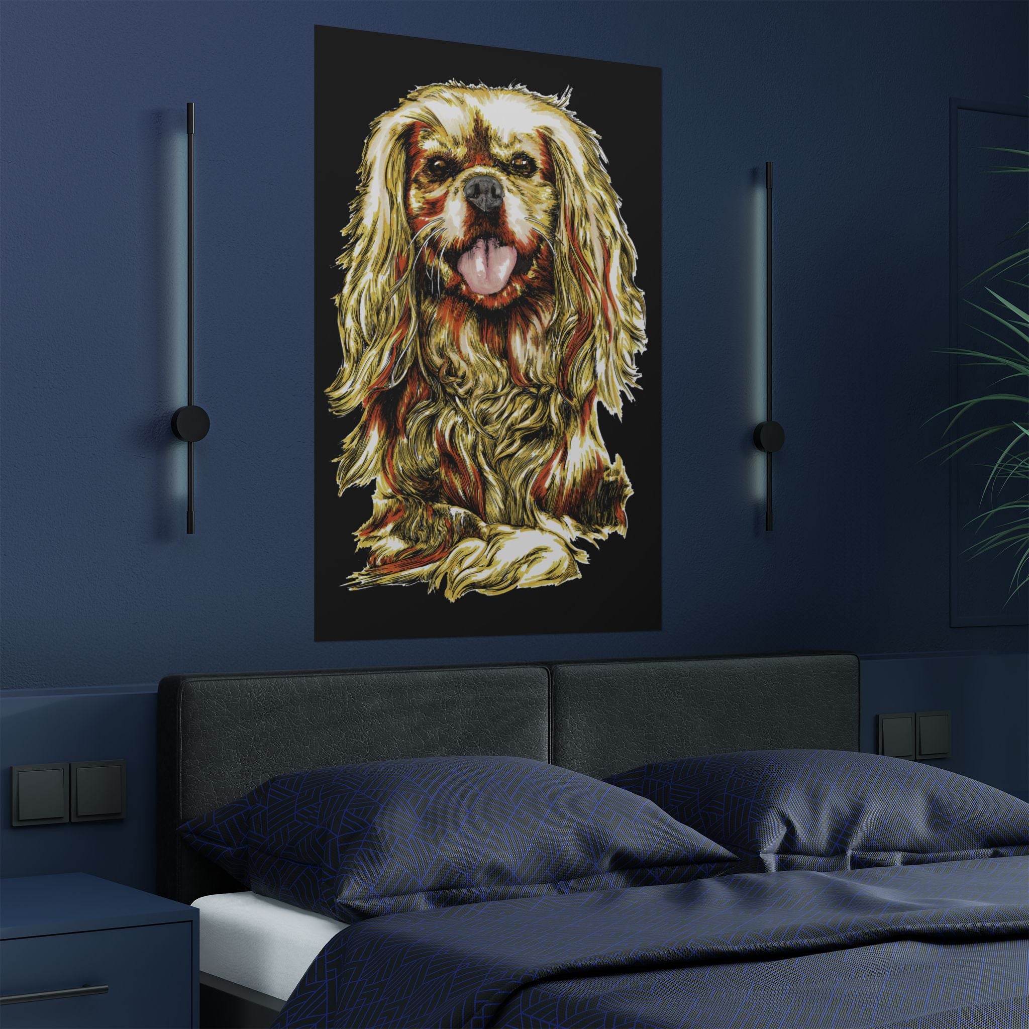 Cocker Spaniel Satin Poster - Art Print