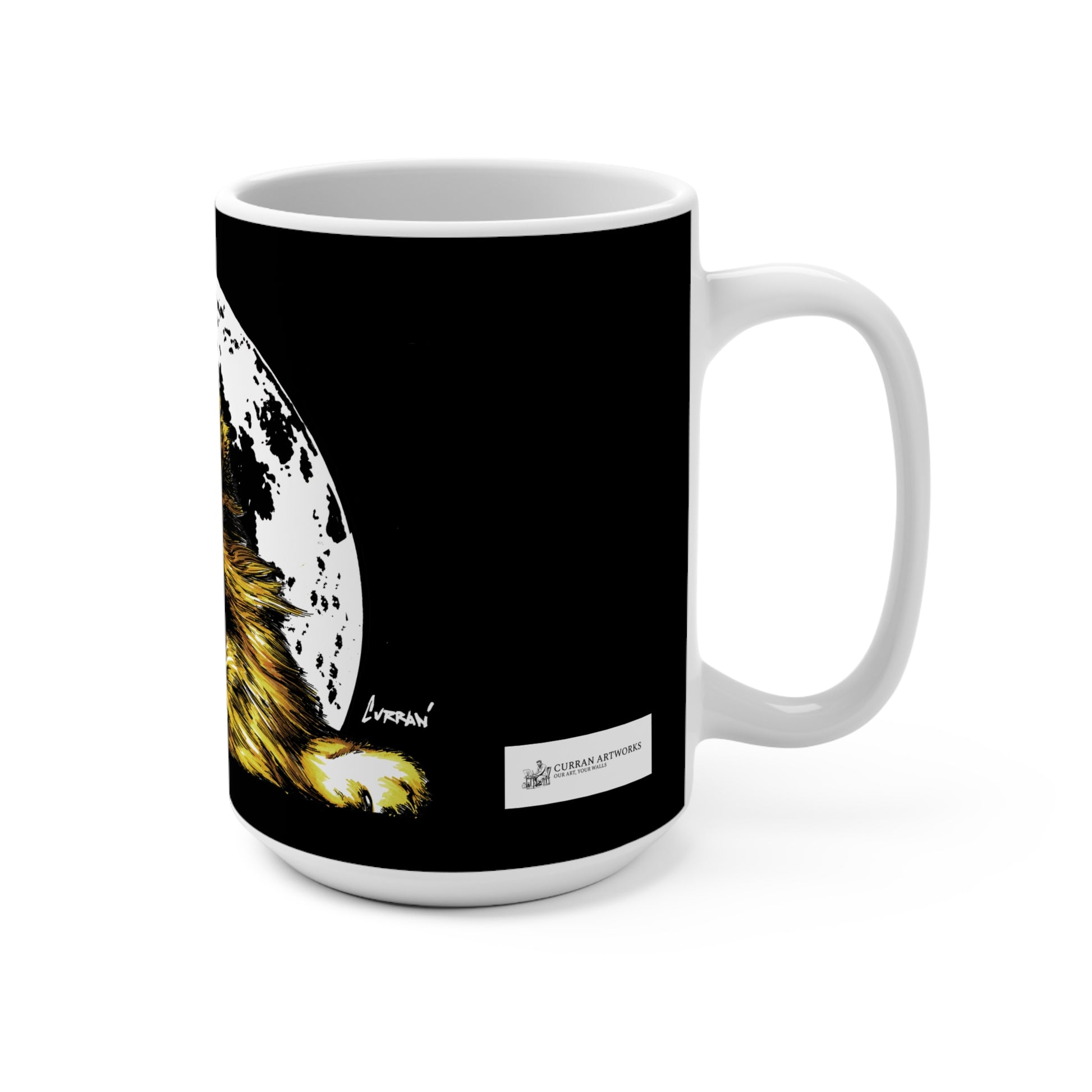 Pomeranian Moon Mug - 15oz Dog Lover Gift