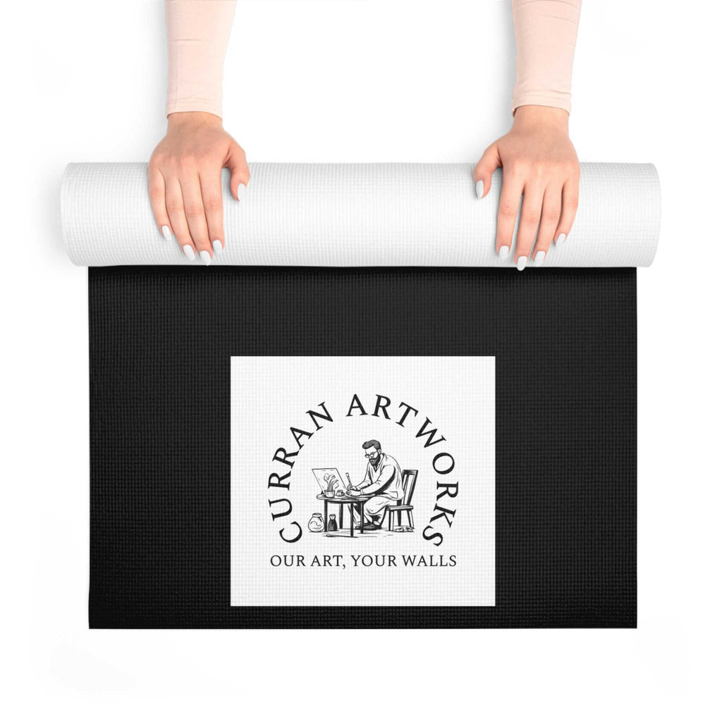 Brown Bear Yoga Mat featuring Original Brown Bear Wall Art