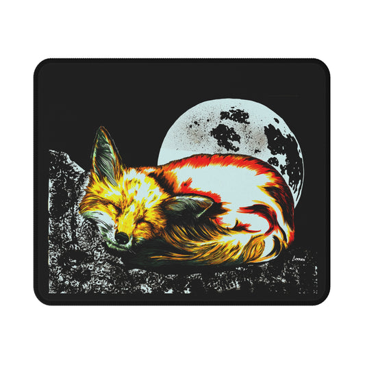 Red Fox Artistic Fox Non-Slip Gaming Mouse Pad