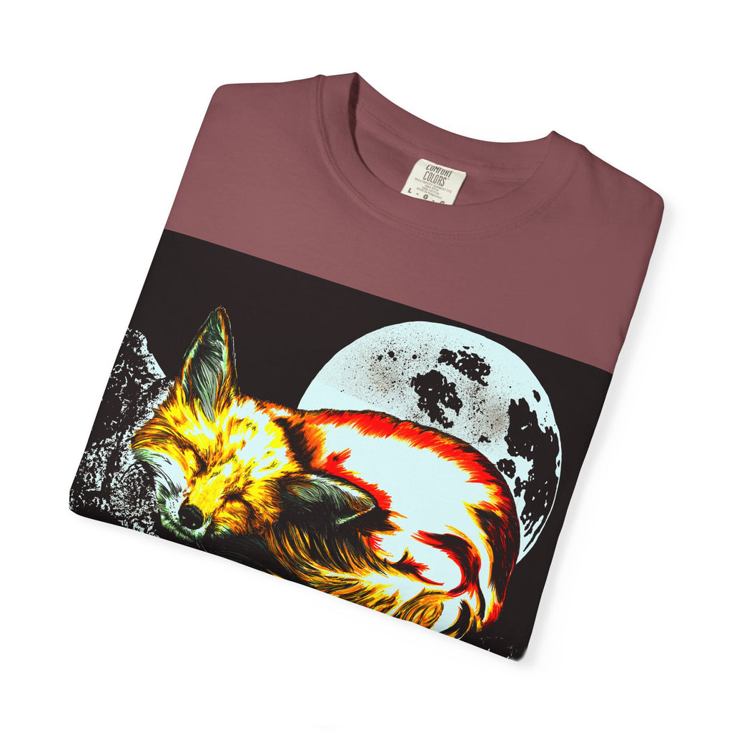 Dreamy Red Fox Graphic Unisex T-Shirt - Night Vibes