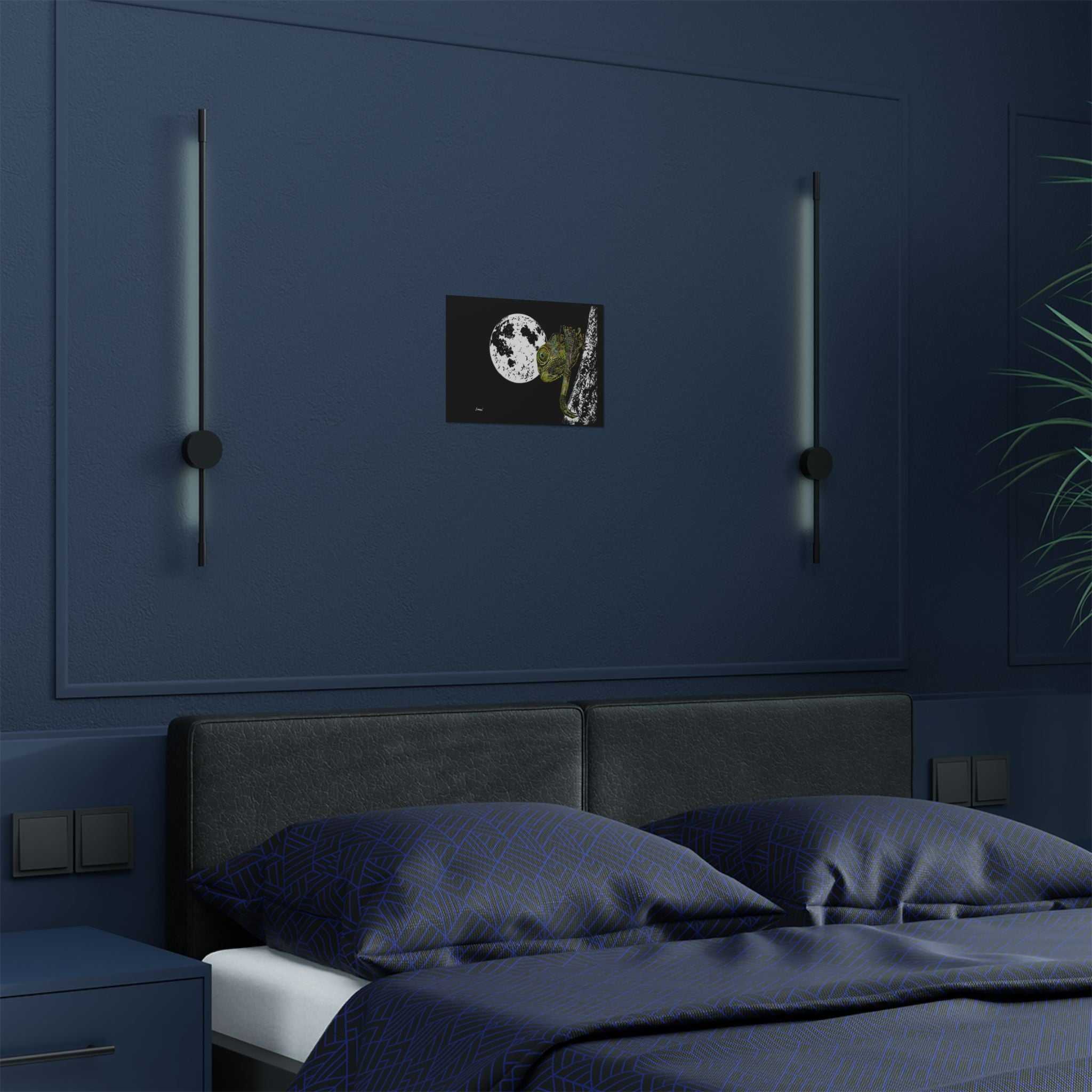 Chameleon Satin Poster - Art Print for Unique Home Decor