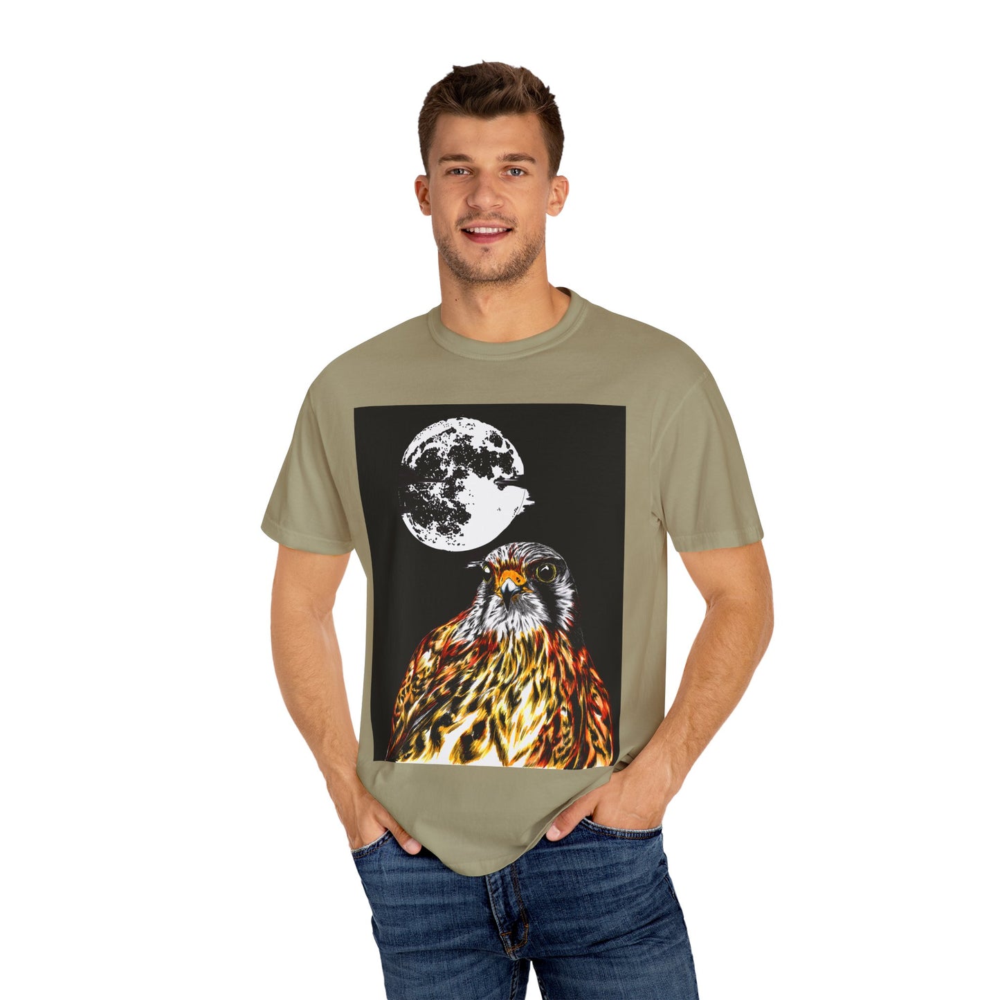 Moonlit Falcon T-Shirt