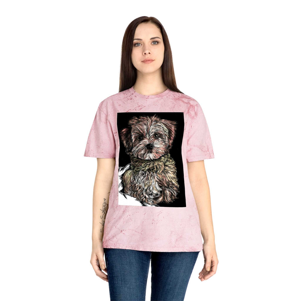 Show your love for your furry friends with this Puppy Colorful Art Unisex T-Shirt - Perfect Gift for Pet Lovers. Get yours today!