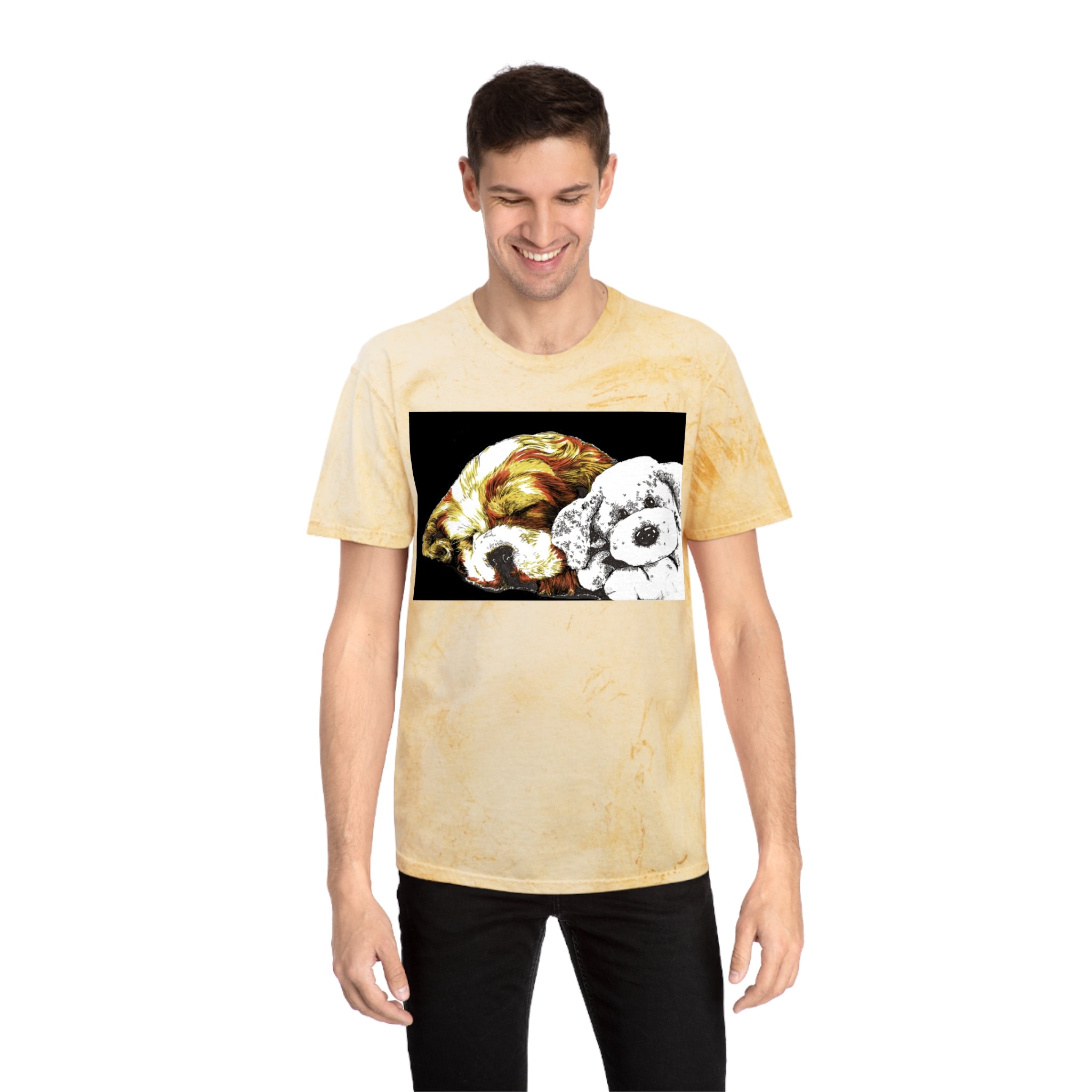 Color Blast Cocker Spaniel Unisex T-Shirt