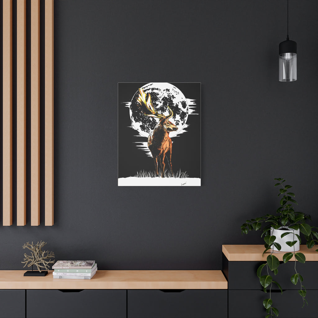 Deer Wall Art, Deer Print, Wildlife Art, Rustic Wall Decor