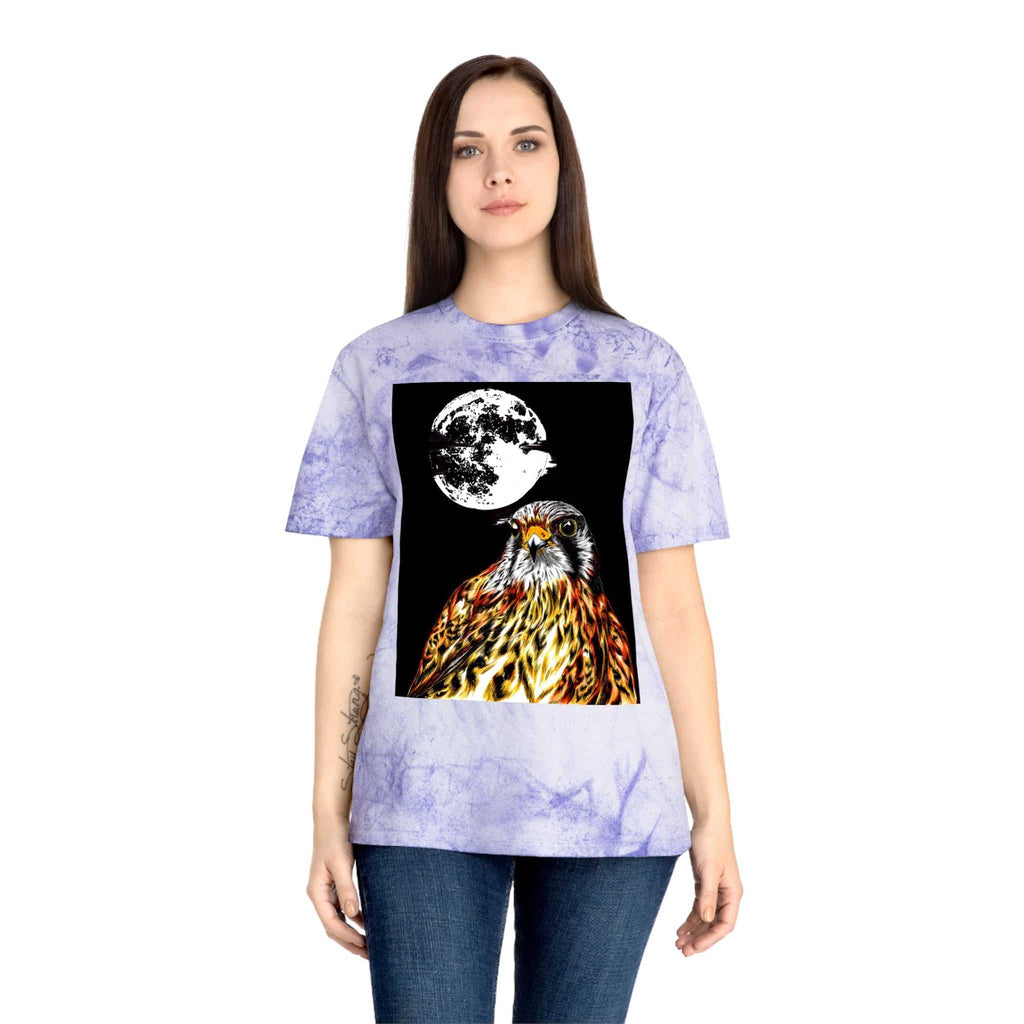 Unisex Color Blast Falcon T Shirt Bohemian Nature Vibe