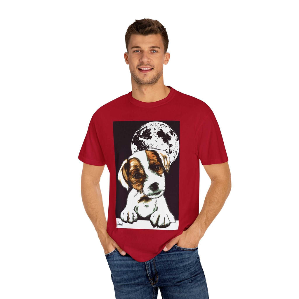 Beagle Puppy-Dyed T-shirt – Perfect for Pet Lovers